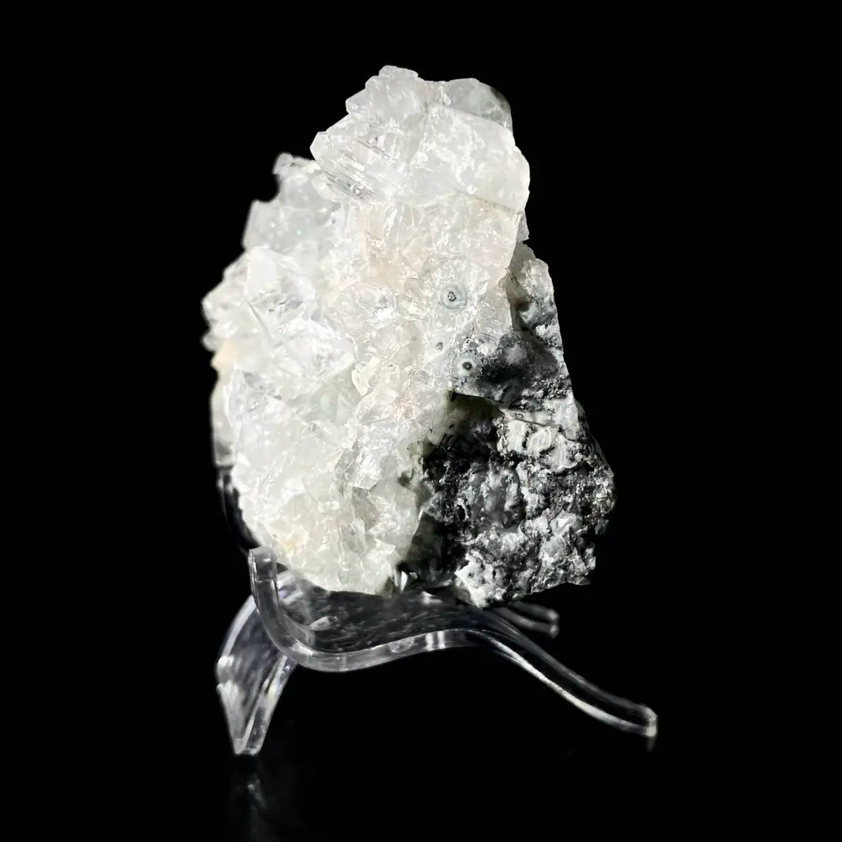 Natural Indian  Diamond Aphophyllite Specimen | Rare Crystal Habit Mineral on Matrix | Collector’s Grade | 170 g | 10.5*7*3.5 cm