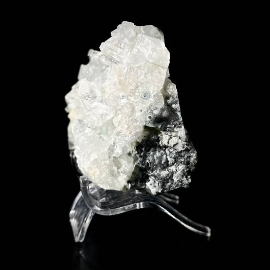 B105-Natural Indian  Diamond Aphophyllite Specimen | Rare Crystal Habit Mineral on Matrix | Collector’s Grade | 170 g | 10.5*7*3.5 cm