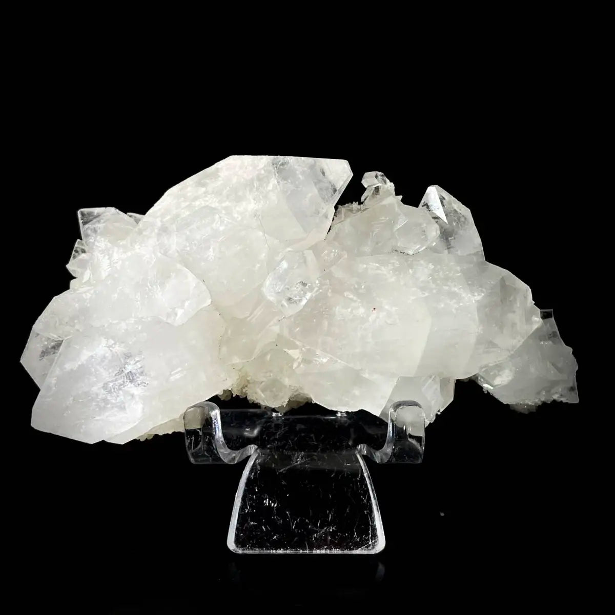 Natural Indian  Diamond Aphophyllite Specimen | Rare Crystal Habit Mineral on Matrix | Collector’s Grade | 200 g | 11.5*5.5*5 cm