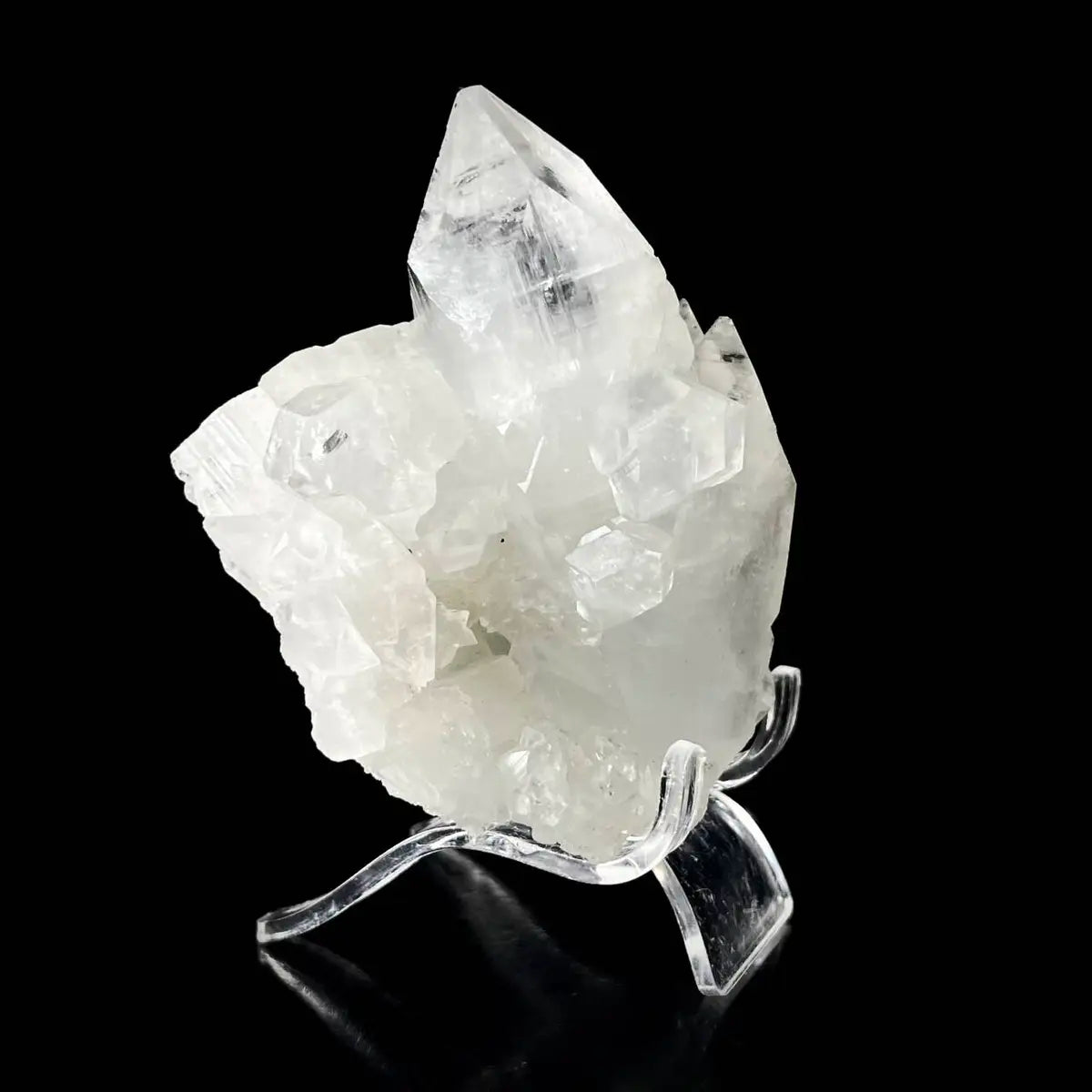 Natural Indian  Diamond Aphophyllite Specimen | Rare Crystal Habit Mineral on Matrix | Collector’s Grade | 160 g | 7.5*7*4.5 cm