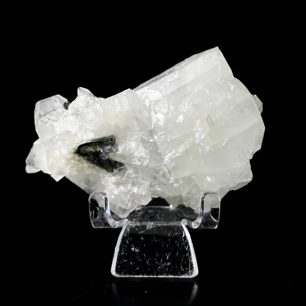 Natural Indian  Diamond Aphophyllite Specimen | Rare Crystal Habit Mineral on Matrix | Collector’s Grade | 190 g | 9*6*4.5 cm