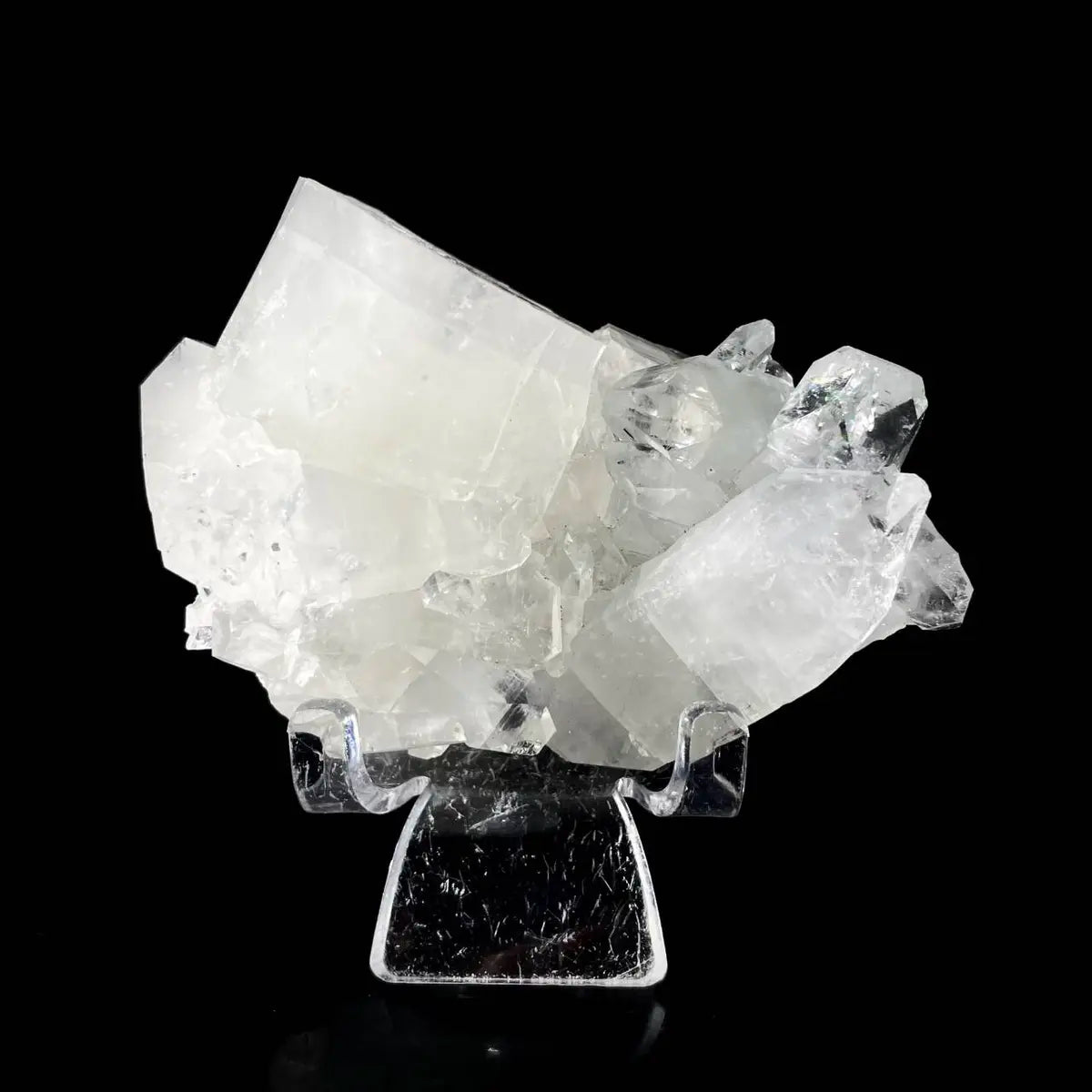 Natural Indian  Diamond Aphophyllite Specimen | Rare Crystal Habit Mineral on Matrix | Collector’s Grade | 190 g | 9*6*4.5 cm