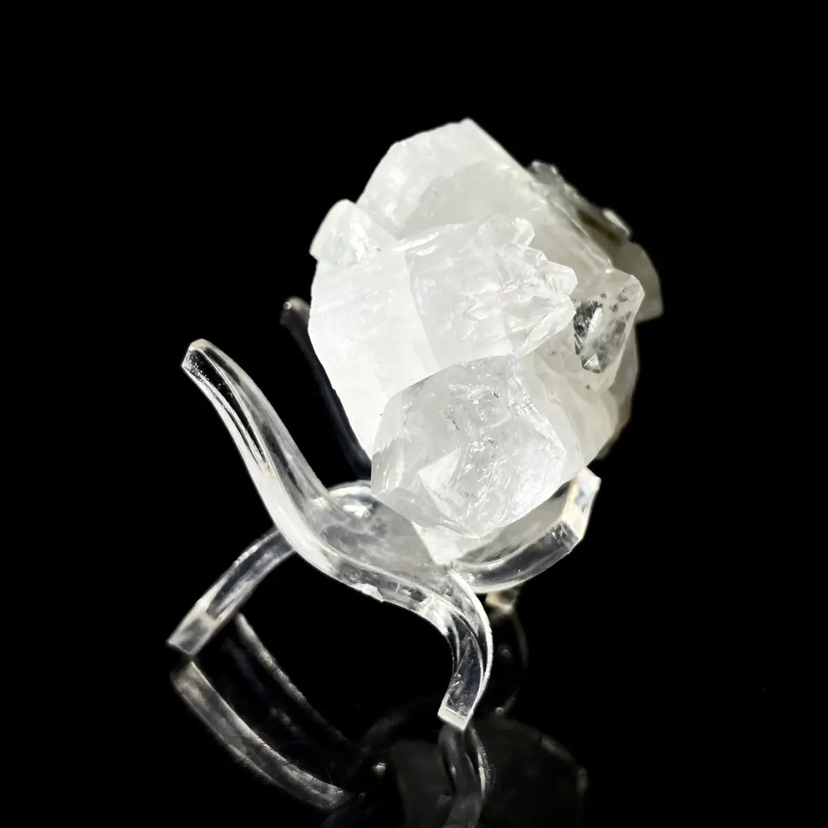 Natural Indian  Diamond Aphophyllite Specimen | Rare Crystal Habit Mineral on Matrix | Collector’s Grade | 40 g | 5.5*3.5*3 cm