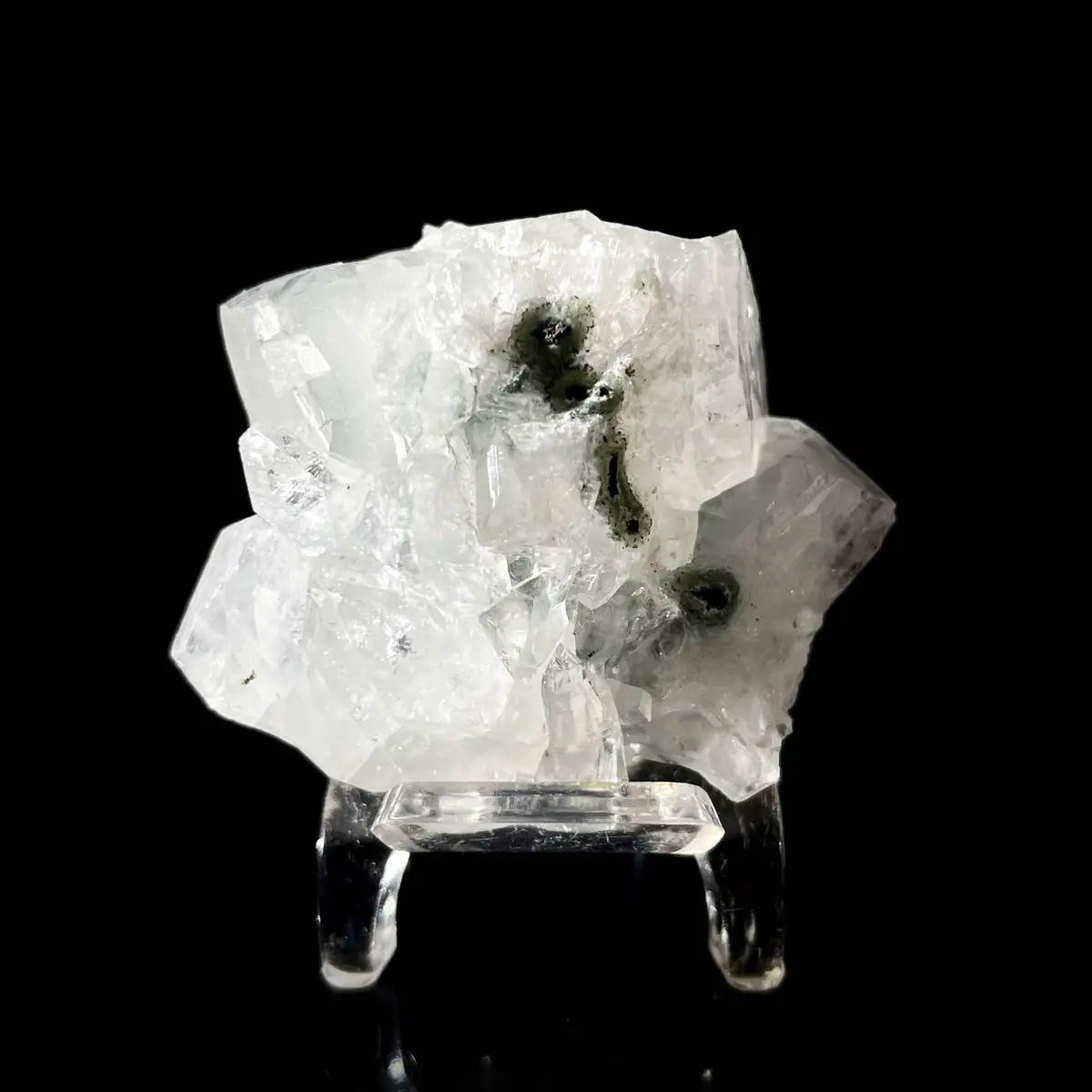 Natural Indian  Diamond Aphophyllite Specimen | Rare Crystal Habit Mineral on Matrix | Collector’s Grade | 40 g | 4.5*2.5*3.5 cm