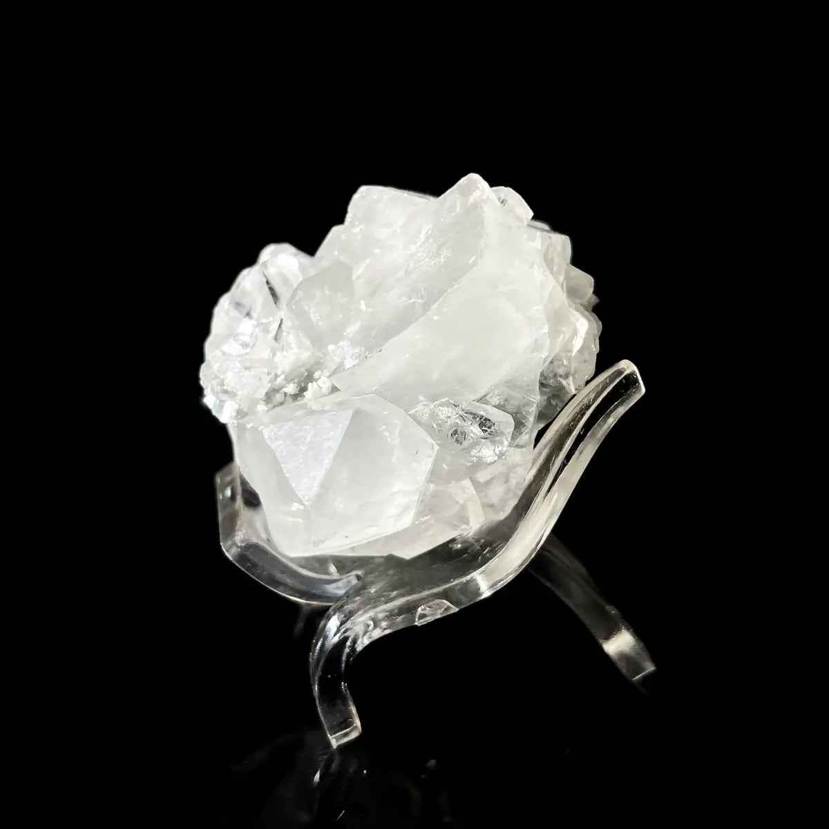 Natural Indian  Diamond Aphophyllite Specimen | Rare Crystal Habit Mineral on Matrix | Collector’s Grade | 40 g | 4.5*2.5*3.5 cm