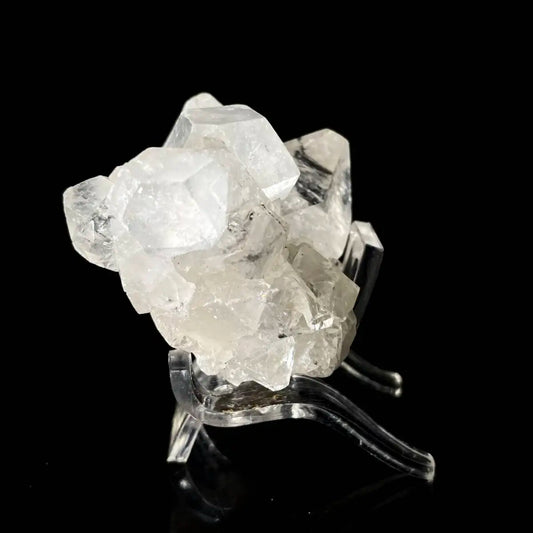 B96-Natural Indian  Diamond Aphophyllite Specimen | Rare Crystal Habit Mineral on Matrix | Collector’s Grade | 50 g | 4.5*4*4 cm