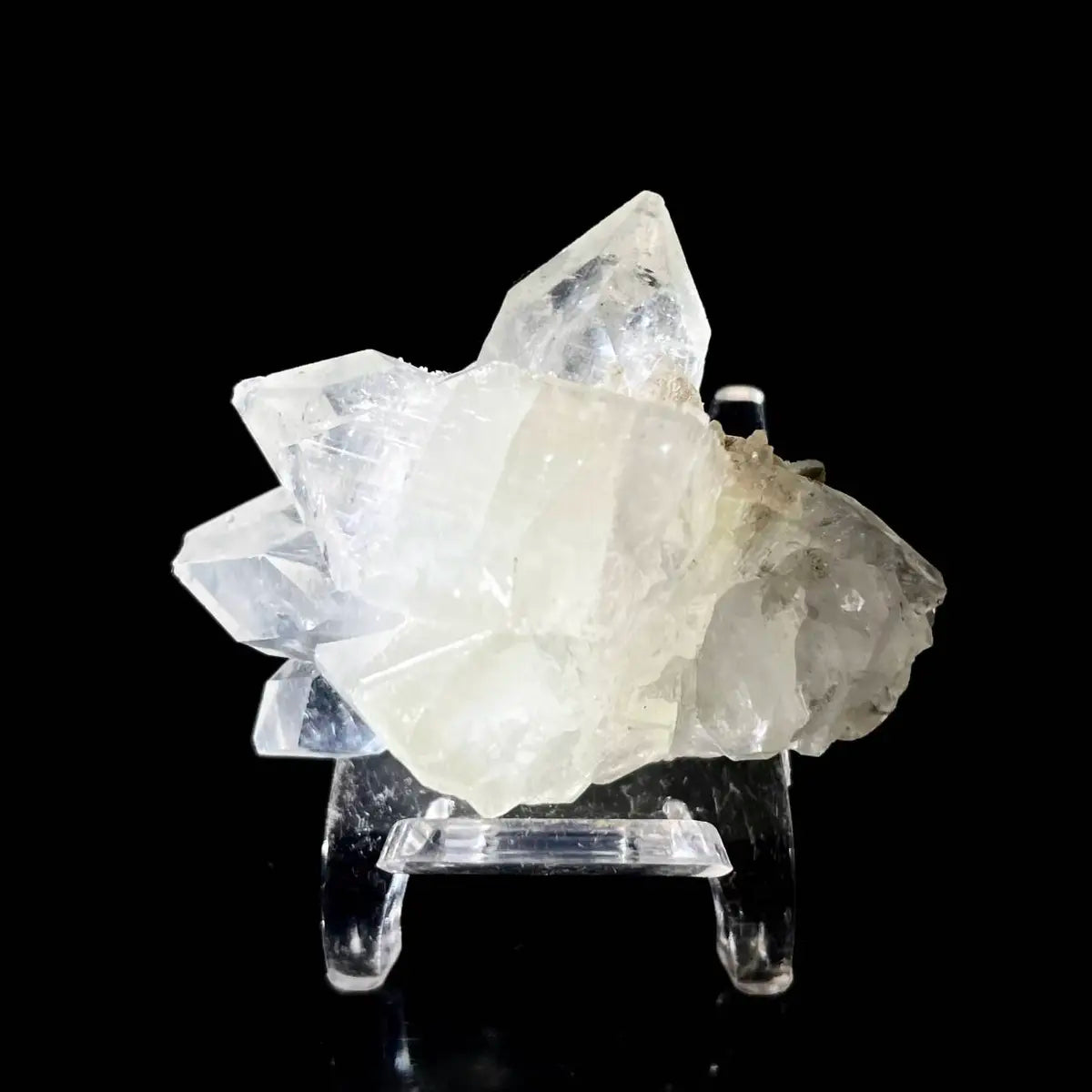 Natural Indian  Diamond Aphophyllite Specimen | Rare Crystal Habit Mineral on Matrix | Collector’s Grade | 30 g | 5*3.5*2.5 cm