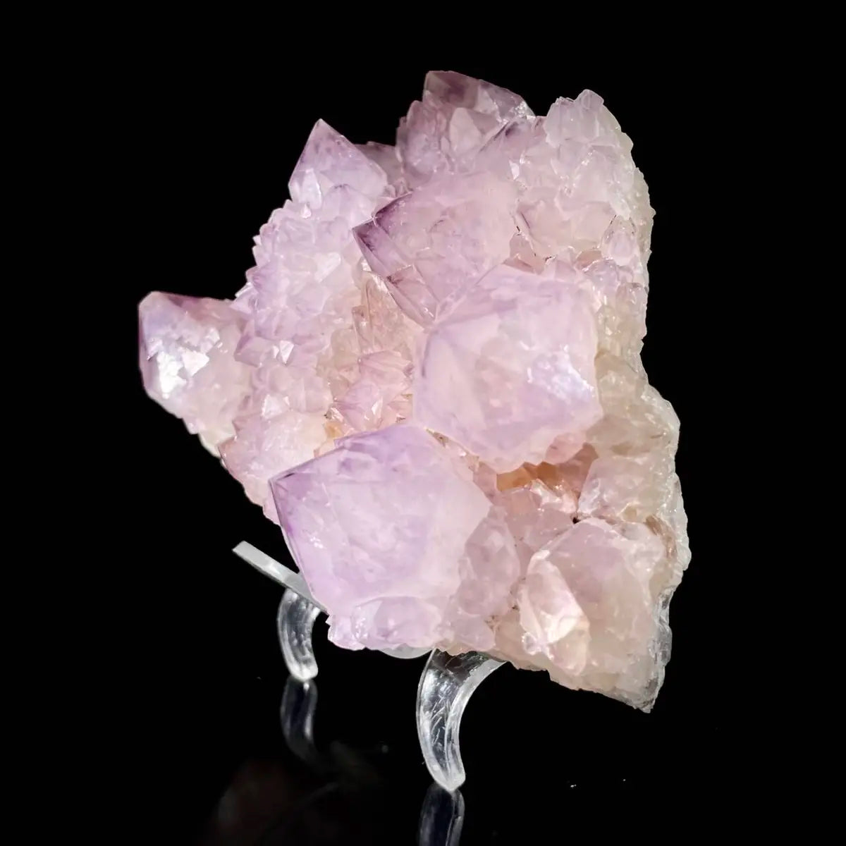 Cactus Quartz Crystal Cluster (Spirit Quartz) | Natural Quartz Mineral Specimen | 1020 g | 14.5*9*7 cm