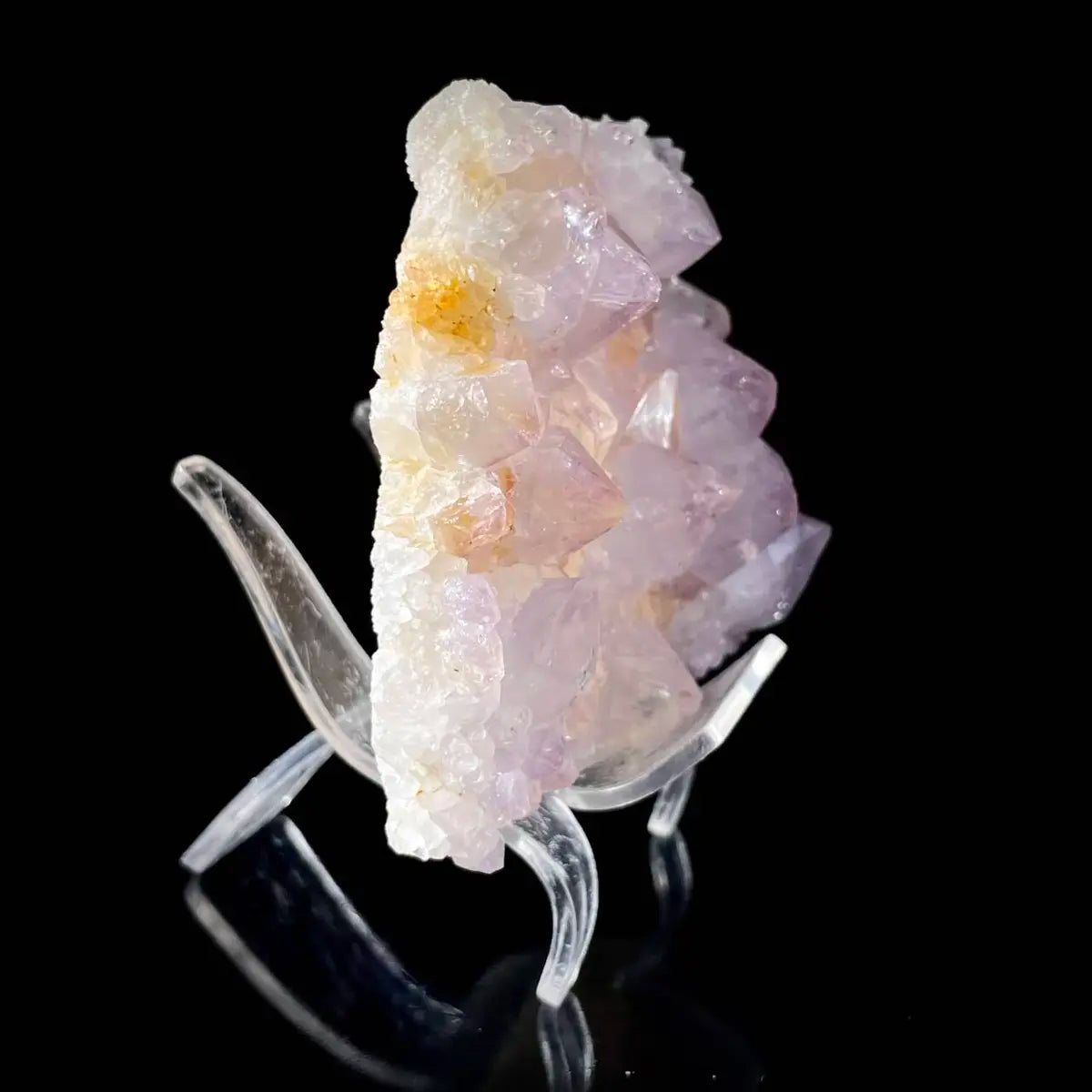 Cactus Quartz Crystal Cluster (Spirit Quartz) | Natural Quartz Mineral Specimen | 340 g | 10*8*4 cm
