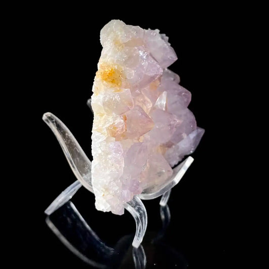 A653-Cactus Quartz Crystal Cluster (Spirit Quartz) | Natural Quartz Mineral Specimen | 340 g | 10*8*4 cm
