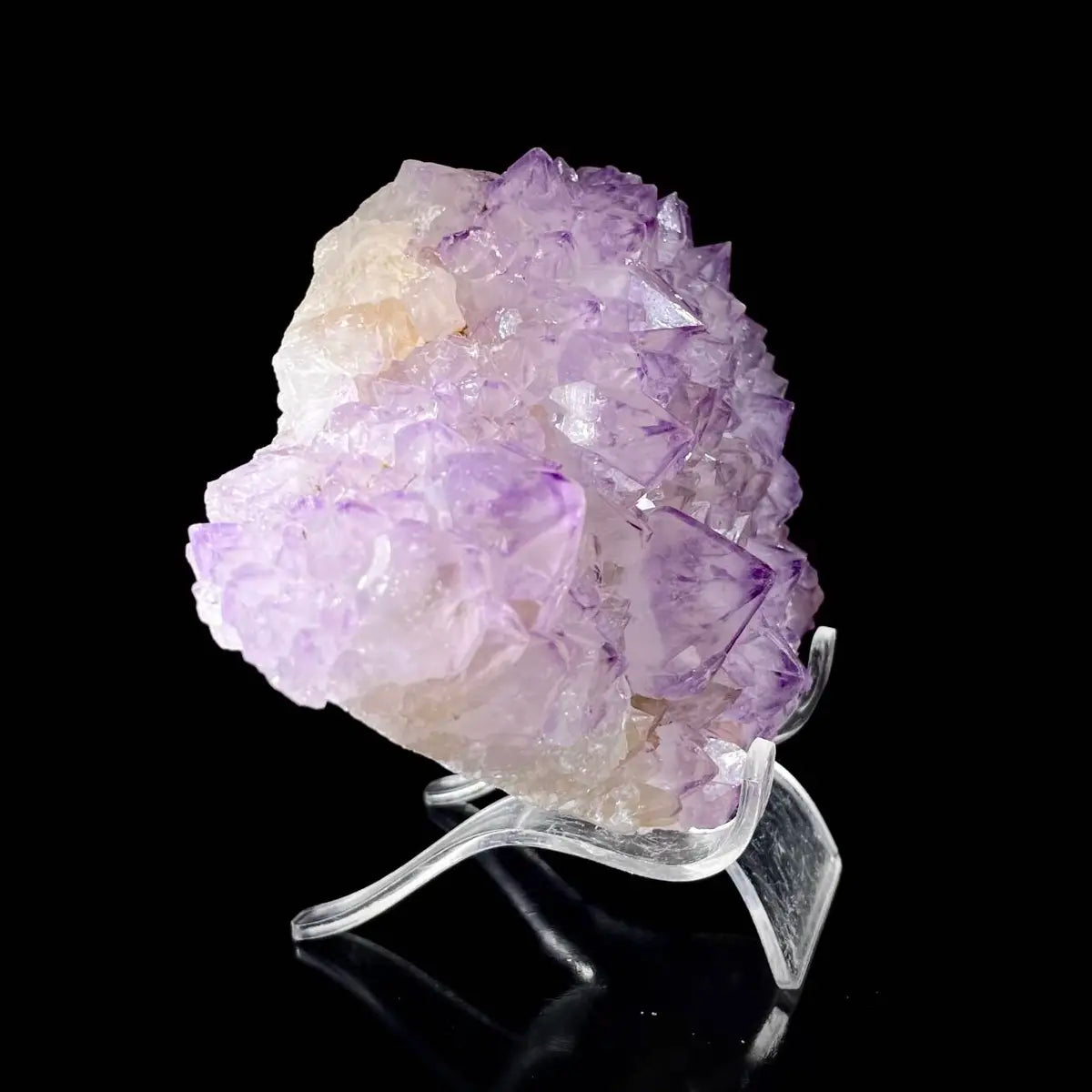 Cactus Quartz Crystal Cluster (Spirit Quartz) | Natural Quartz Mineral Specimen | 720 g | 13*10*4.5 cm