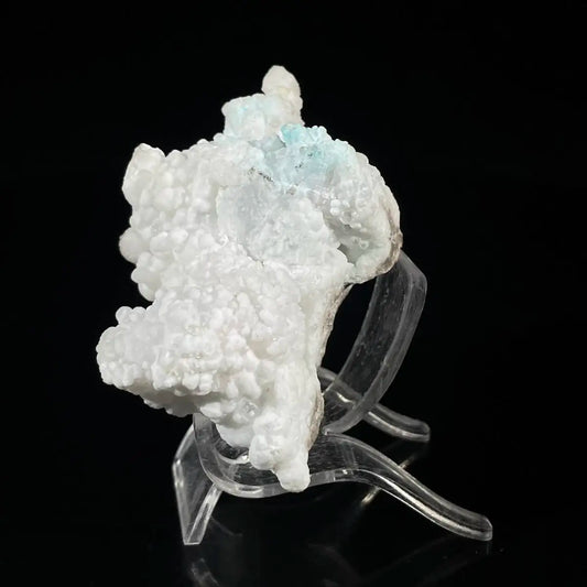 A553-Natural Celestite and Hydrozincite  Specimen | Rare Mineral Association Collector’s Piece | 180 g | 8.5*6.5*5 cm