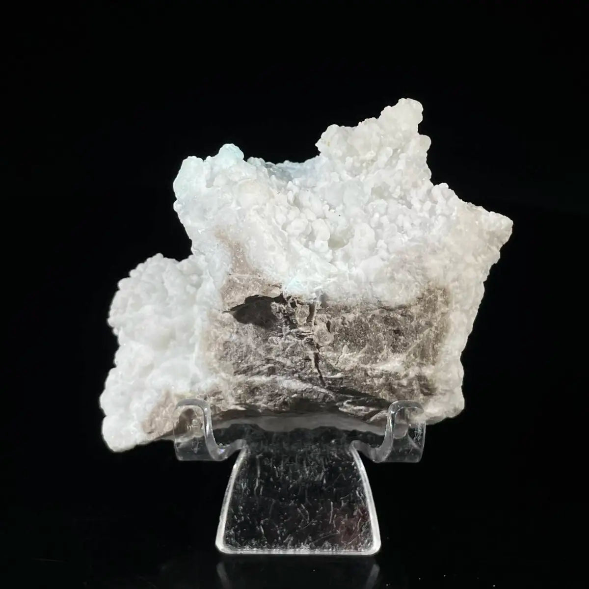Natural Celestite and Hydrozincite  Specimen | Rare Mineral Association Collector’s Piece | 180 g | 8.5*6.5*5 cm