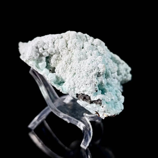 A670-Gibbsite with Hemimorphite Mineral Specimen | Natural Associated Crystal Cluster | 40 g | 5.5*5.5*2.5 cm