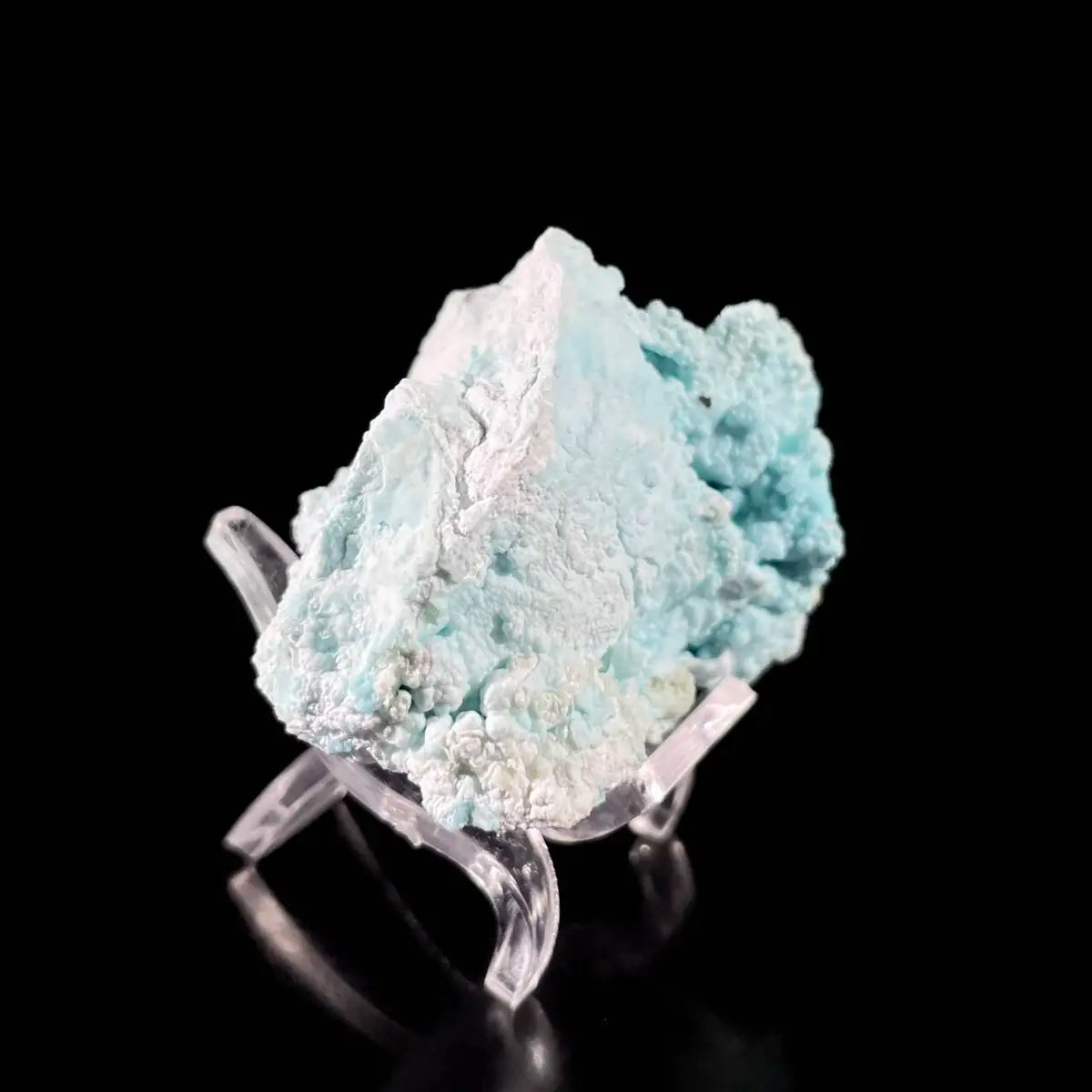 Gibbsite with Hemimorphite Mineral Specimen | Natural Associated Crystal Cluster | 30 g | 5*4*3 cm