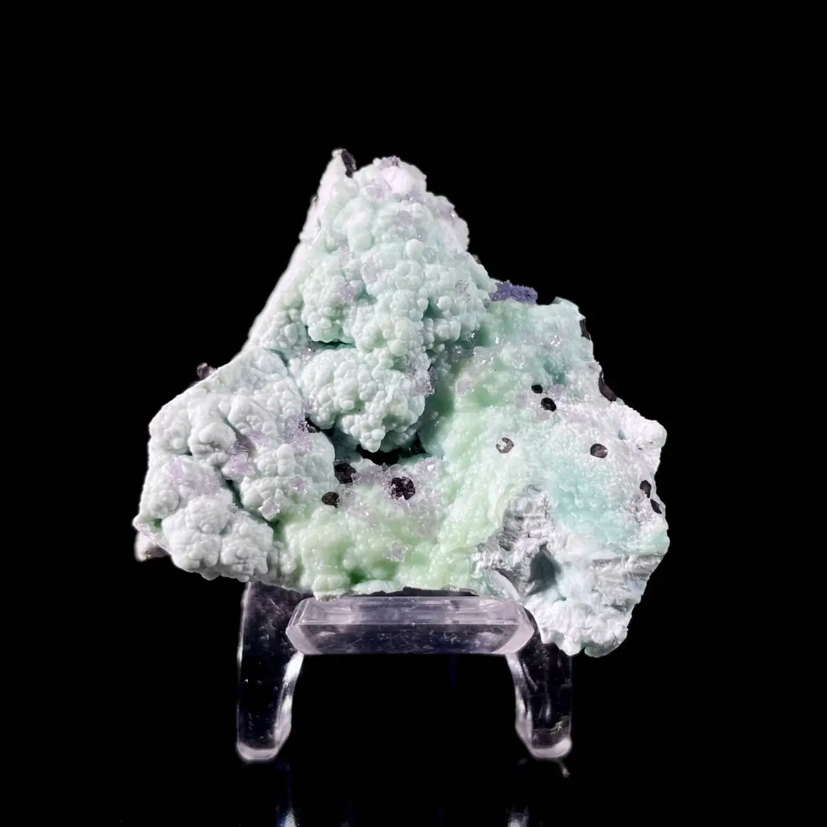 Gibbsite with Hemimorphite Mineral Specimen | Natural Associated Crystal Cluster | 30 g | 4*3.5*2.5 cm