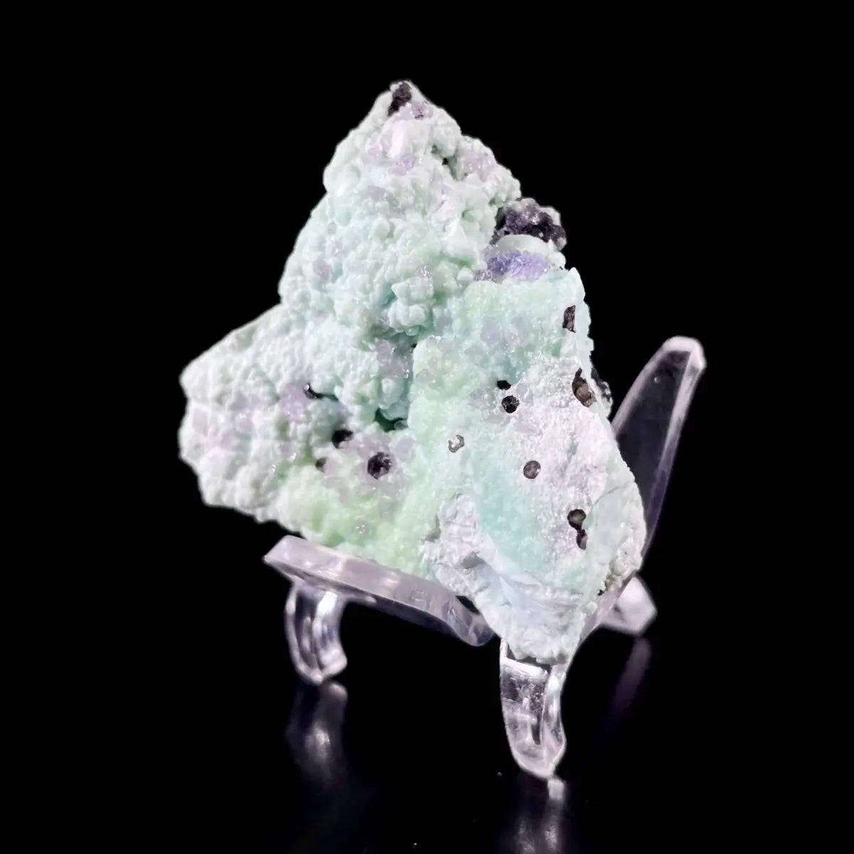 Gibbsite with Hemimorphite Mineral Specimen | Natural Associated Crystal Cluster | 30 g | 4*3.5*2.5 cm