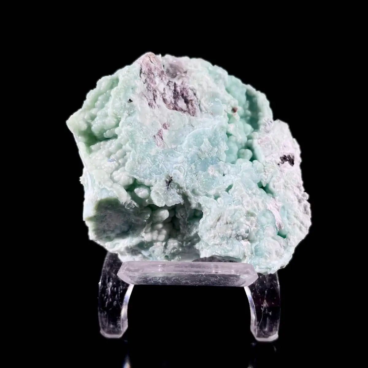 Gibbsite with Hemimorphite Mineral Specimen | Natural Associated Crystal Cluster | 100 g | 6.5*5.5*3.5 cm