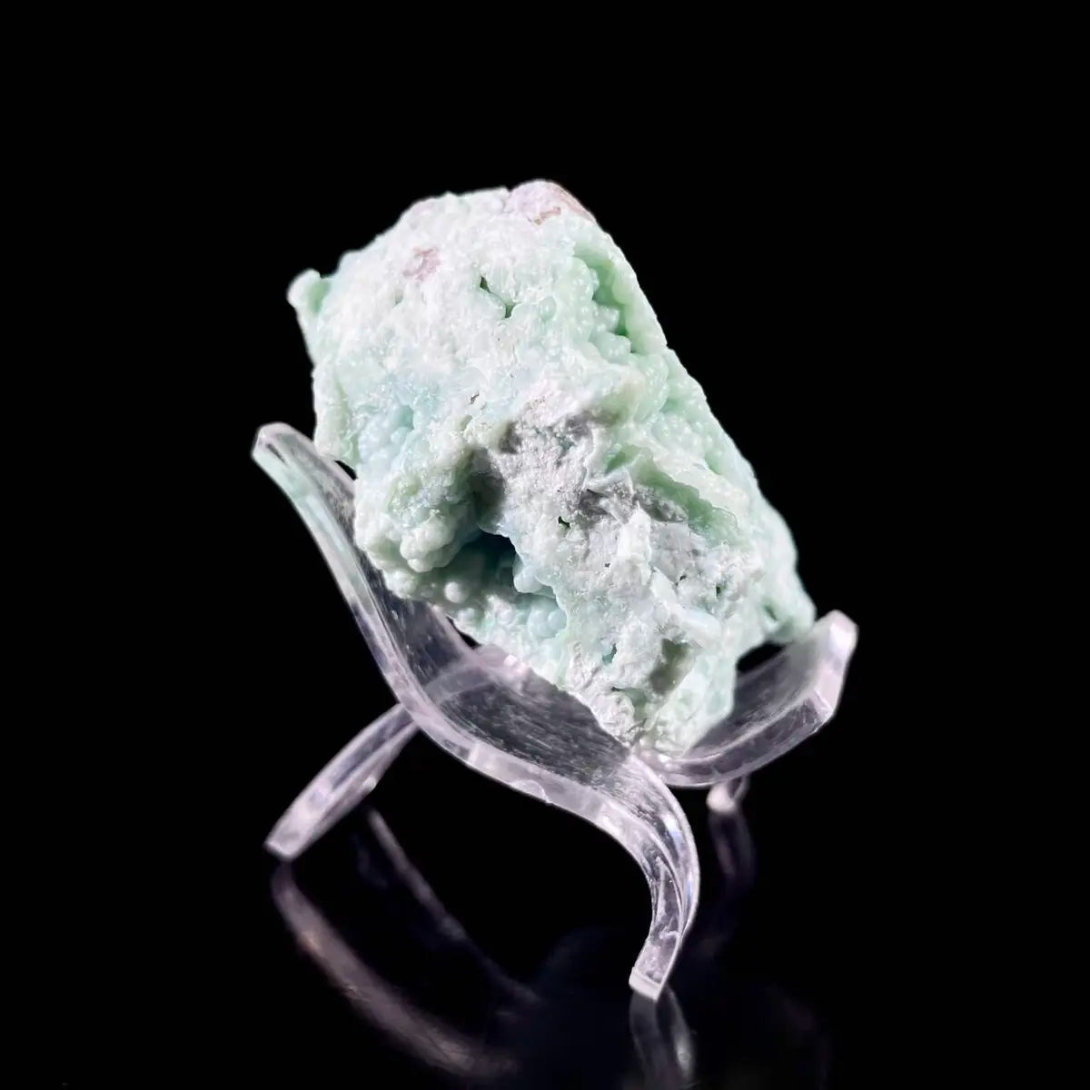 Gibbsite with Hemimorphite Mineral Specimen | Natural Associated Crystal Cluster | 100 g | 6.5*5.5*3.5 cm