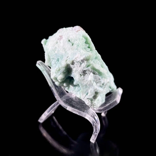 A674-Gibbsite with Hemimorphite Mineral Specimen | Natural Associated Crystal Cluster | 100 g | 6.5*5.5*3.5 cm