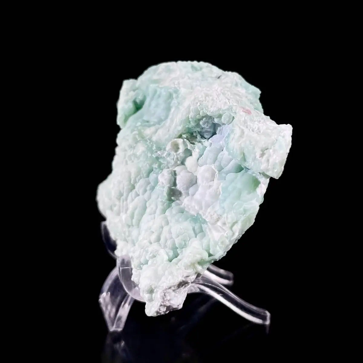 Gibbsite with Hemimorphite Mineral Specimen | Natural Associated Crystal Cluster | 90 g | 6.5*5*2.5 cm