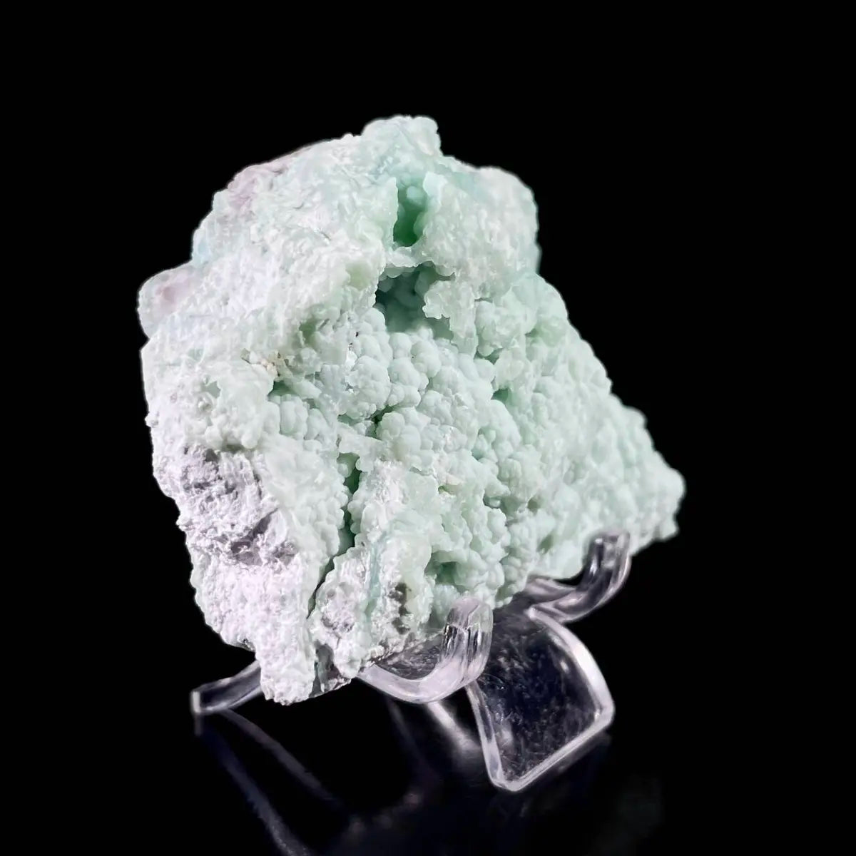 Gibbsite with Hemimorphite Mineral Specimen | Natural Associated Crystal Cluster | 90 g | 6.5*5*2.5 cm