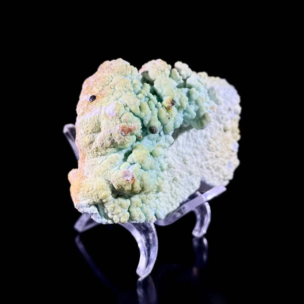 Gibbsite with Hemimorphite Mineral Specimen | Natural Associated Crystal Cluster | 120 g | 8*5.5*5 cm
