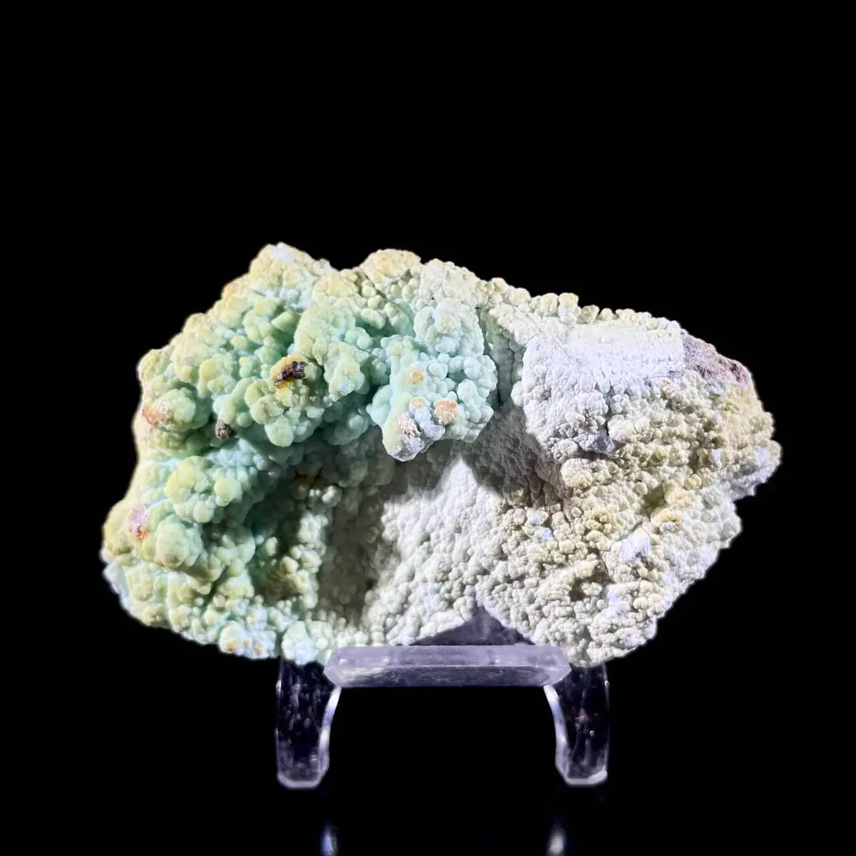 Gibbsite with Hemimorphite Mineral Specimen | Natural Associated Crystal Cluster | 120 g | 8*5.5*5 cm