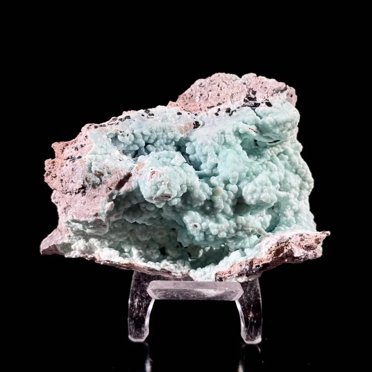 Gibbsite with Hemimorphite Mineral Specimen | Natural Associated Crystal Cluster | 180 g | 9.5*7*4 cm