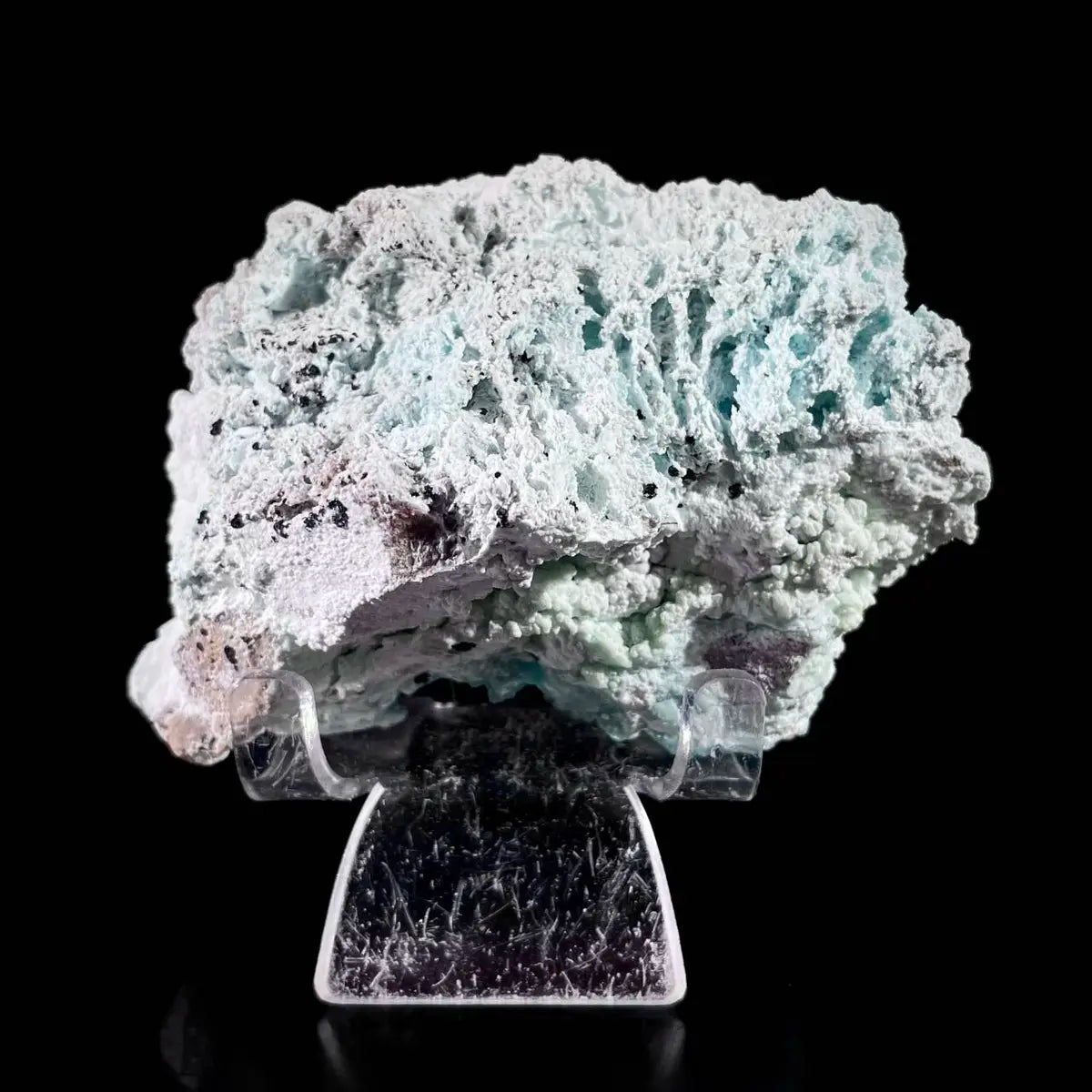 Gibbsite with Hemimorphite Mineral Specimen | Natural Associated Crystal Cluster | 240 g | 10*7*6.5 cm