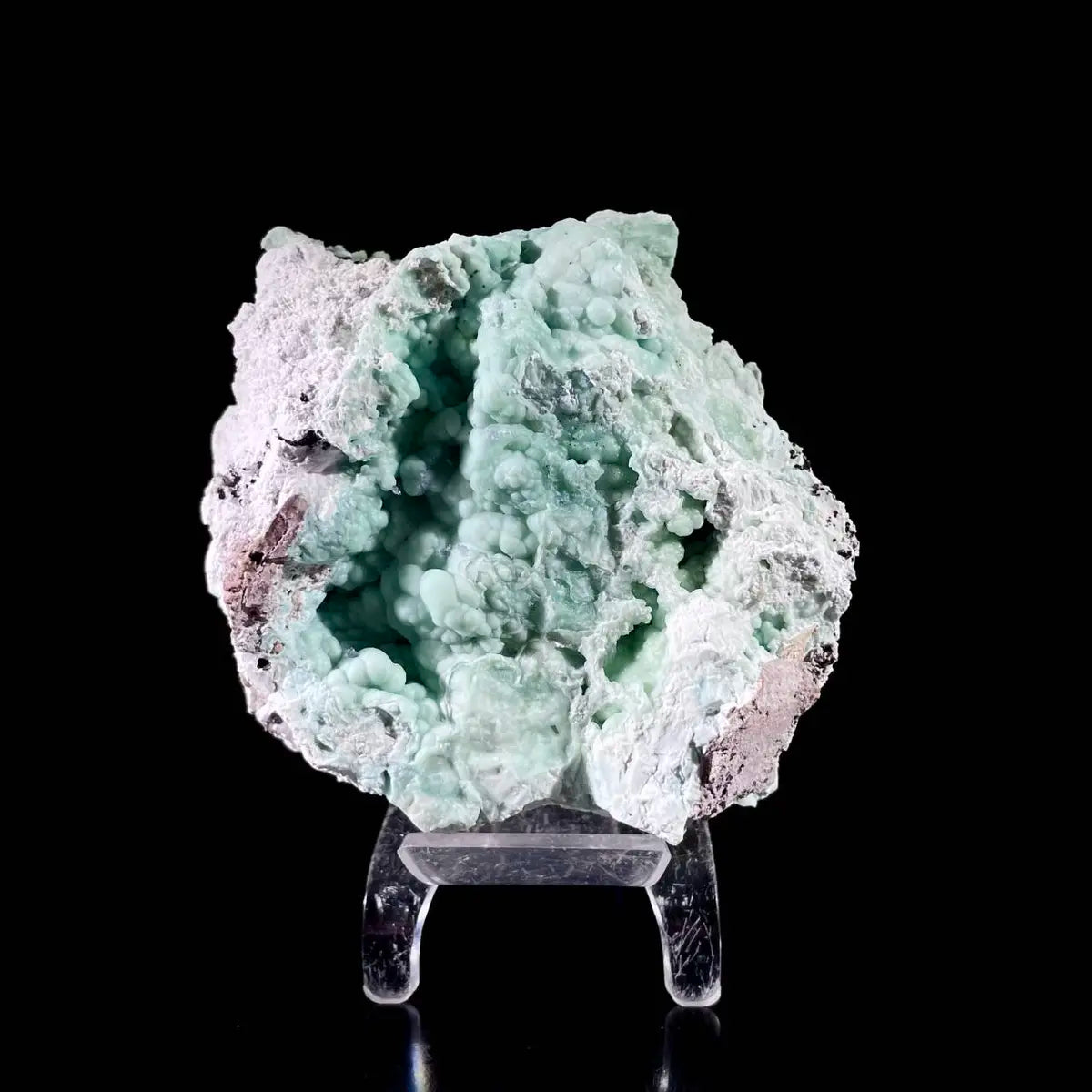 Gibbsite with Hemimorphite Mineral Specimen | Natural Associated Crystal Cluster | 680 g | 12*11*6.5 cm