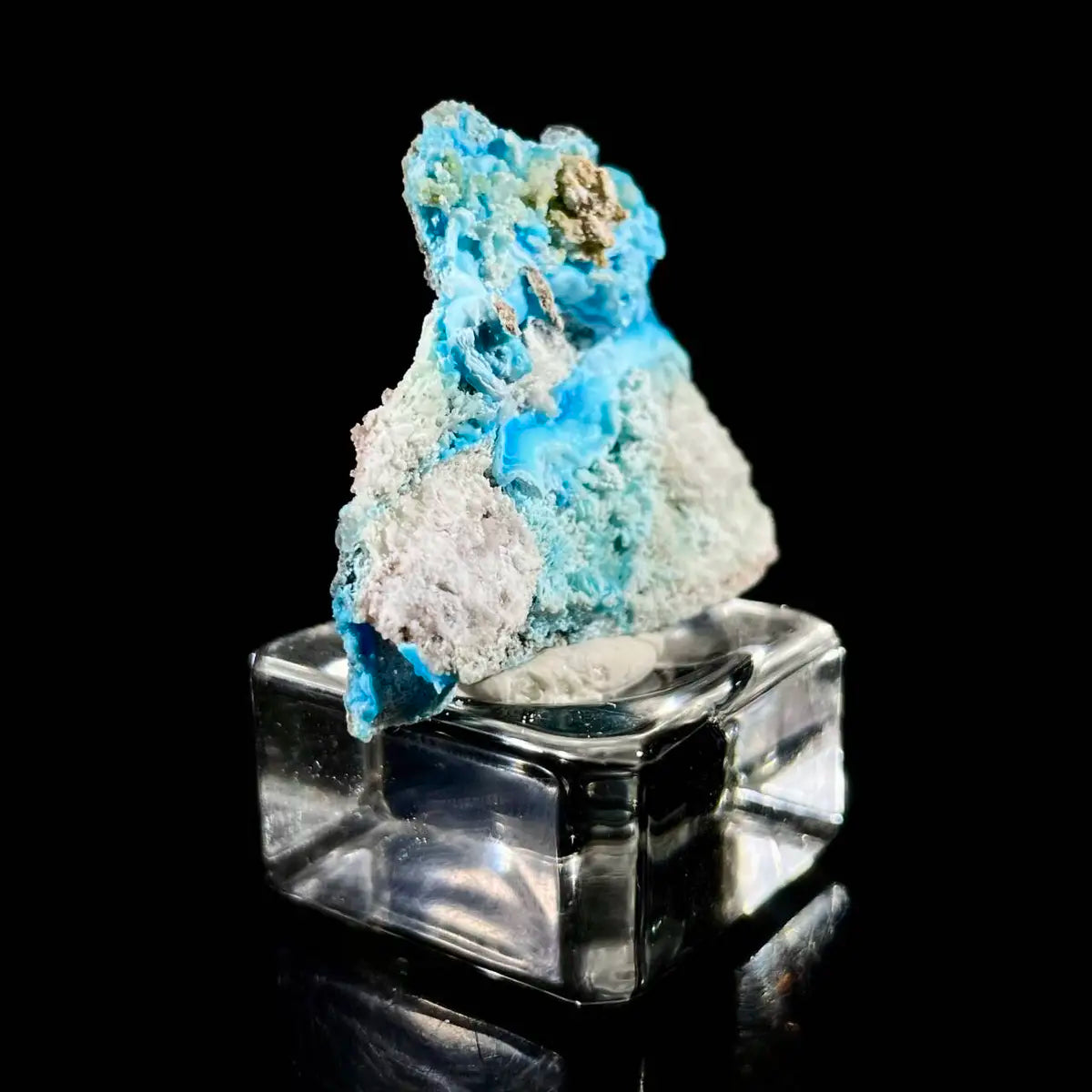 Azurite with Gibbsite  Mineral Specimen | Natural Multi-Mineral  | 8 g | 4.5*3.5*1 cm