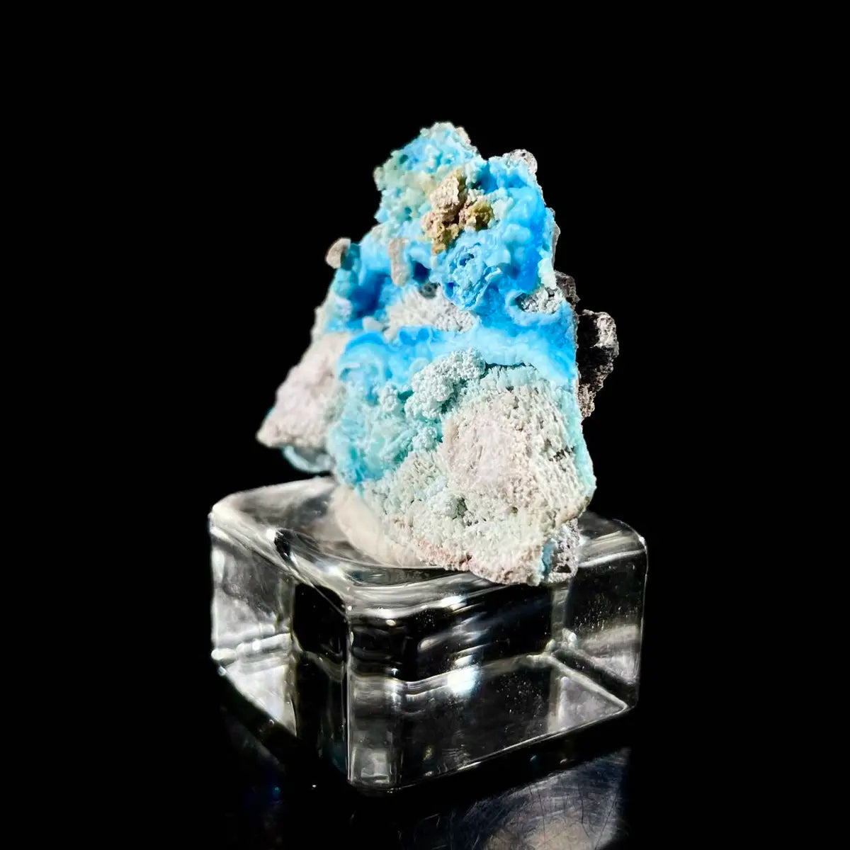 Azurite with Gibbsite  Mineral Specimen | Natural Multi-Mineral  | 8 g | 4.5*3.5*1 cm