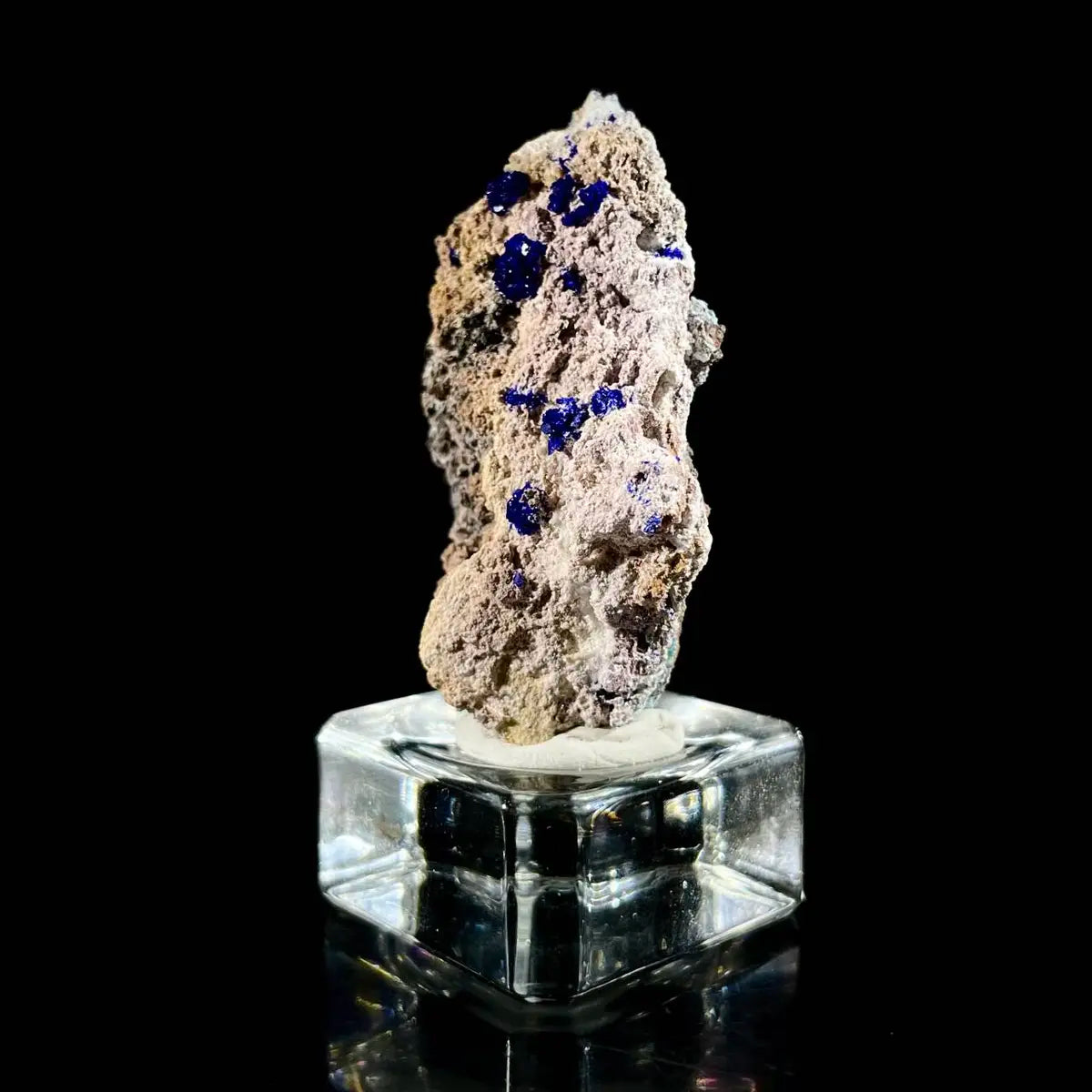 Azurite with Gibbsite  Mineral Specimen | Natural Multi-Mineral  | 25 g | 5.5*3.5*2 cm