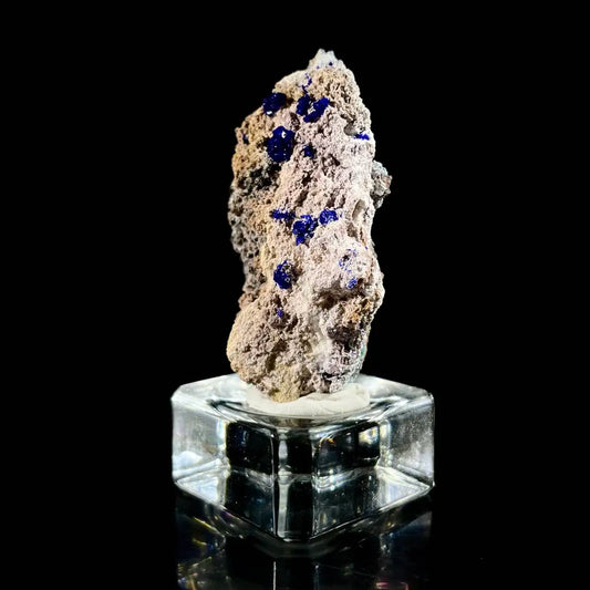 A700-Azurite with Gibbsite  Mineral Specimen | Natural Multi-Mineral  | 25 g | 5.5*3.5*2 cm
