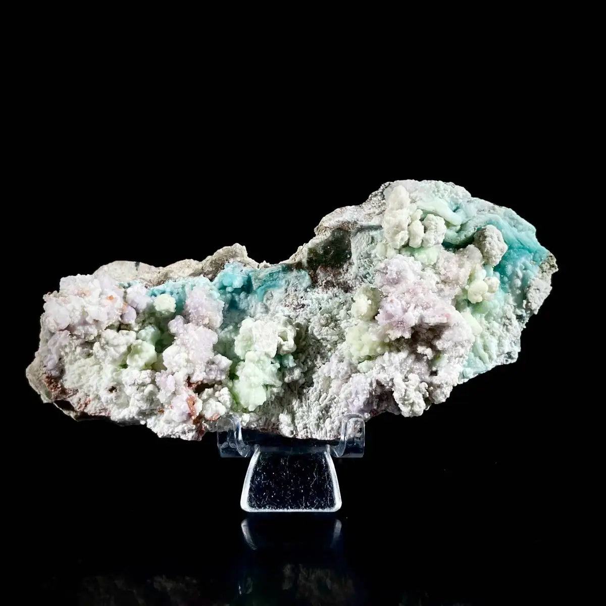 Azurite with Gibbsite  Mineral Specimen | Natural Multi-Mineral  |  100 g | 11.5*5.5*3 cm
