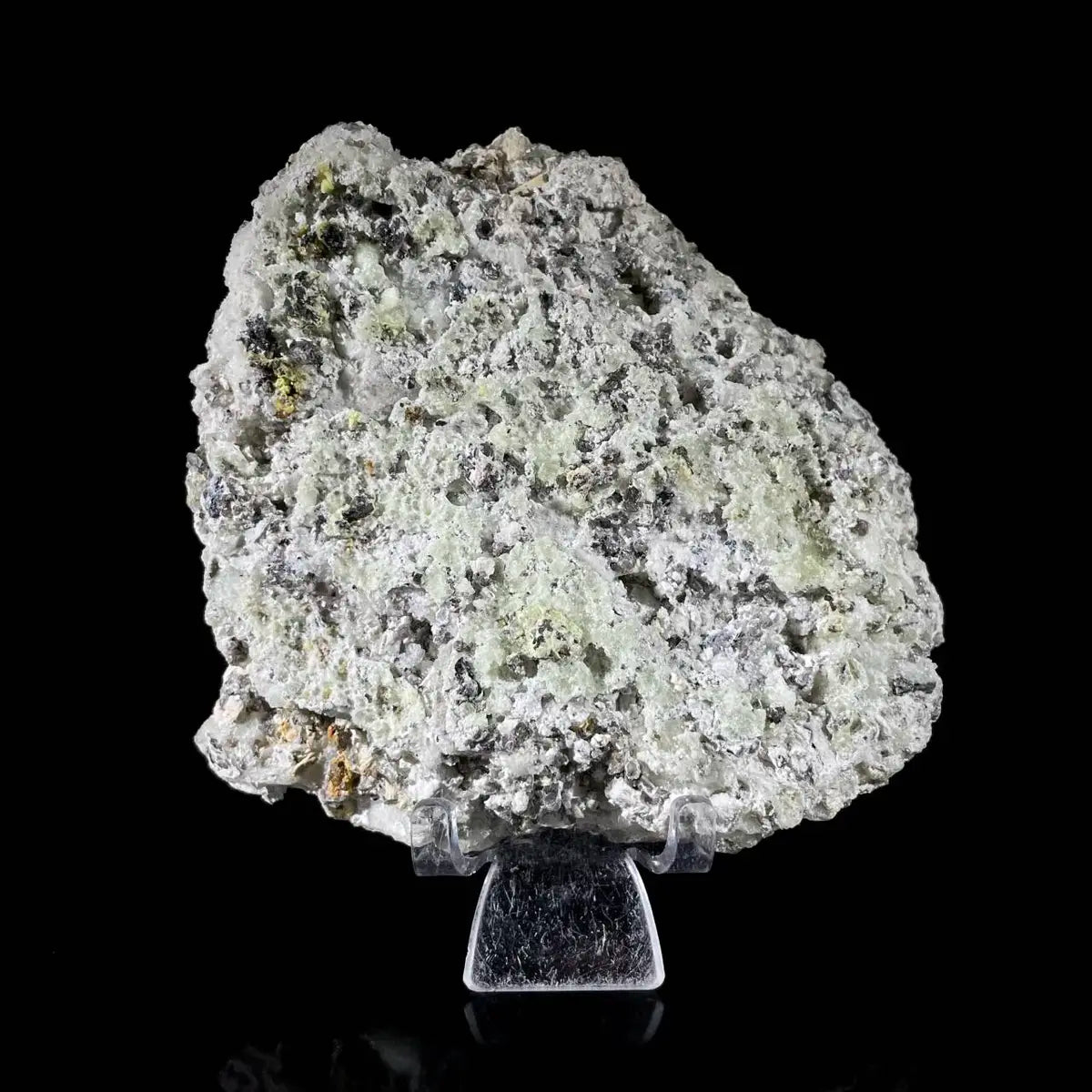 Opal Hyalite Mineral Specimen | Natural Smoky Cluster | Spherical Hydrated Calcium Silicate Formation | 400 g | 13*12*4 cm