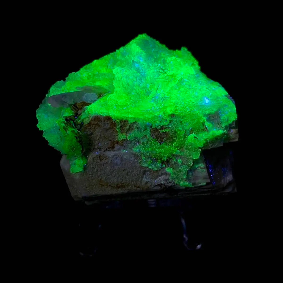 Opal Hyalite Mineral Specimen | Natural Smoky Cluster | Spherical Hydrated Calcium Silicate Formation | 180 g | 6*5*5.5 cm
