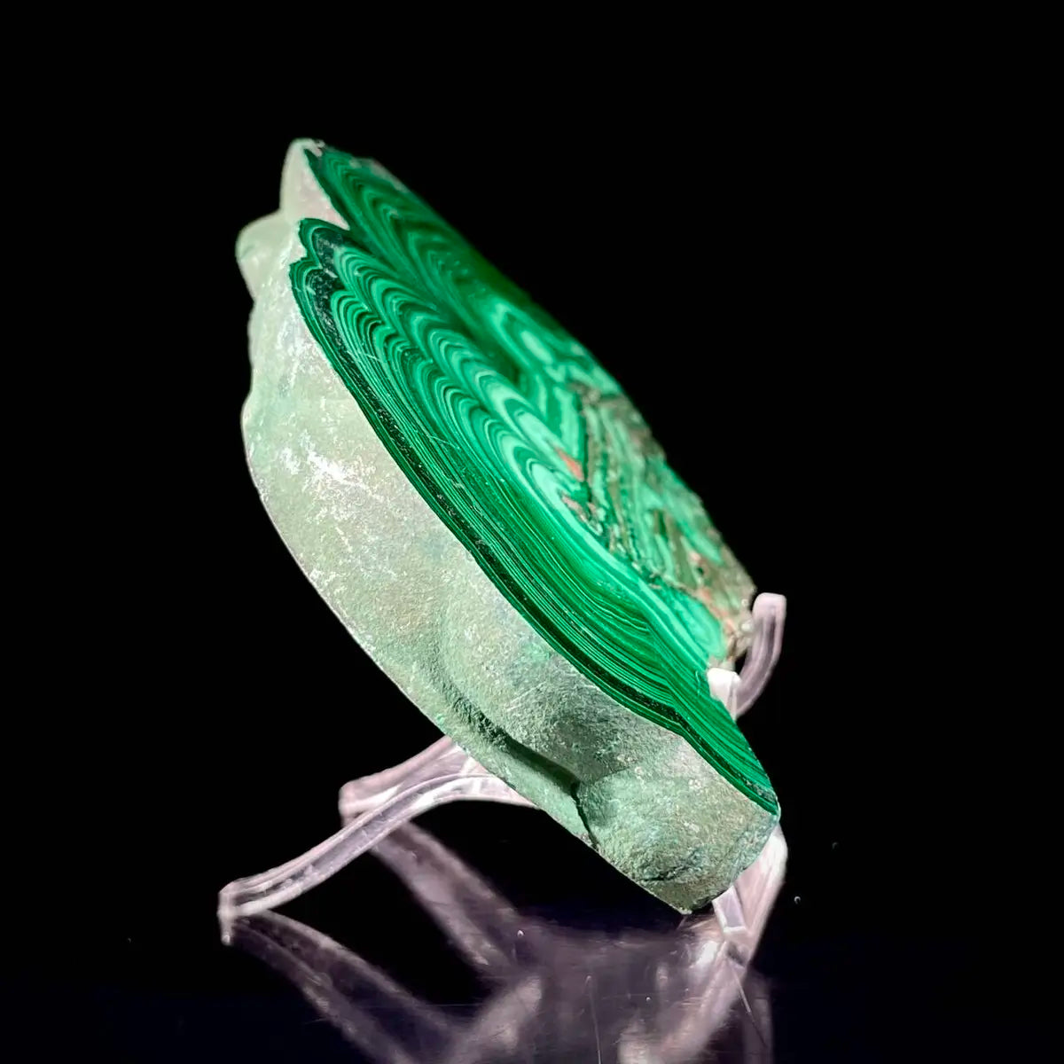 Natural Chrysocolla Crystal Specimen on Matrix | Rare Copper Silicate Mineral | Vibrant Blue-Green Mineral Collection Piece | 560 g | 11.5*7.5*1.5 cm