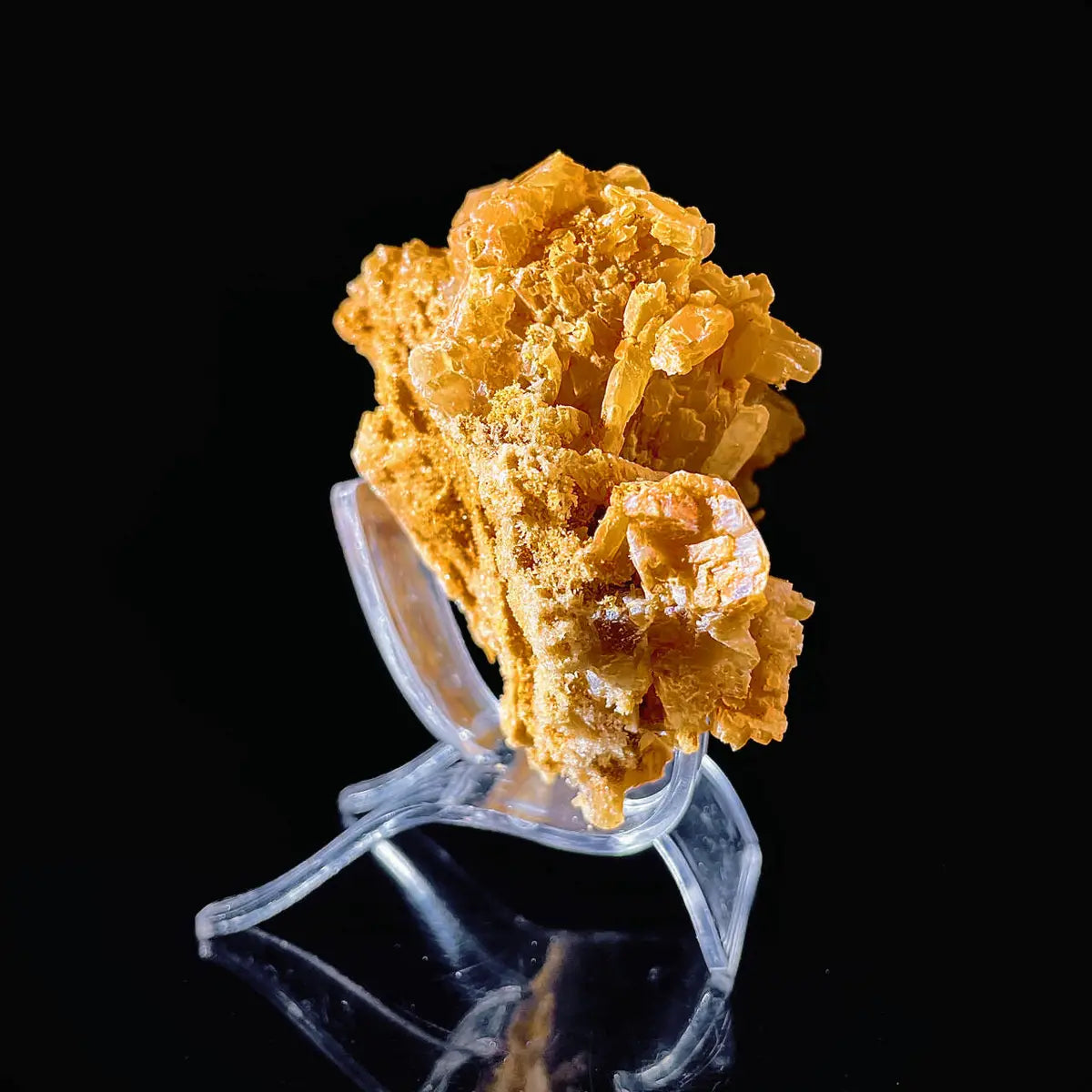 HuNan yellow calcite| Natural Calcite Mineral Specimen from China | 310 g | 12*8*7 cm