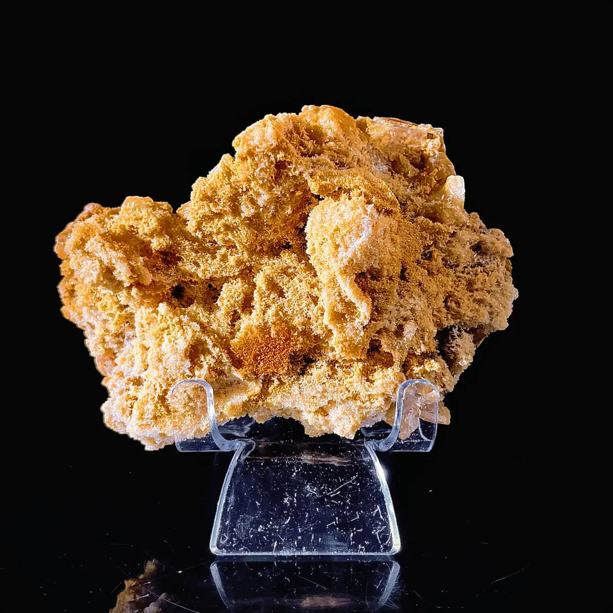 HuNan yellow calcite| Natural Calcite Mineral Specimen from China | 310 g | 12*8*7 cm