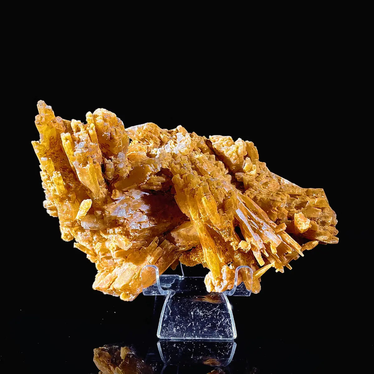 HuNan yellow calcite| Natural Calcite Mineral Specimen from China | 620 g | 13*12*8 cm