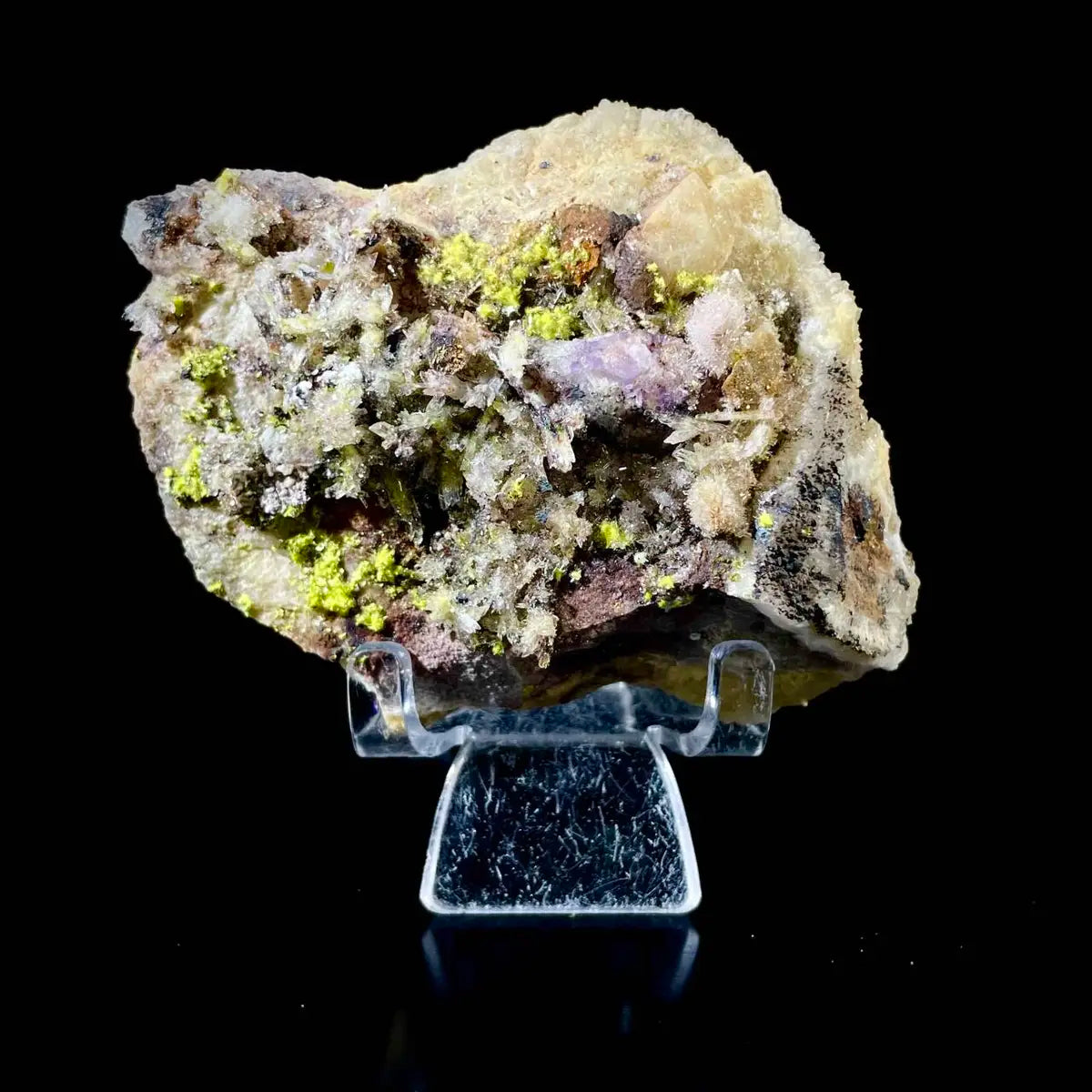 Natural Selenite Flower Crystal from Guizhou, China | Mineral Specimen | 110 g | 9.5*7*1.5 cm