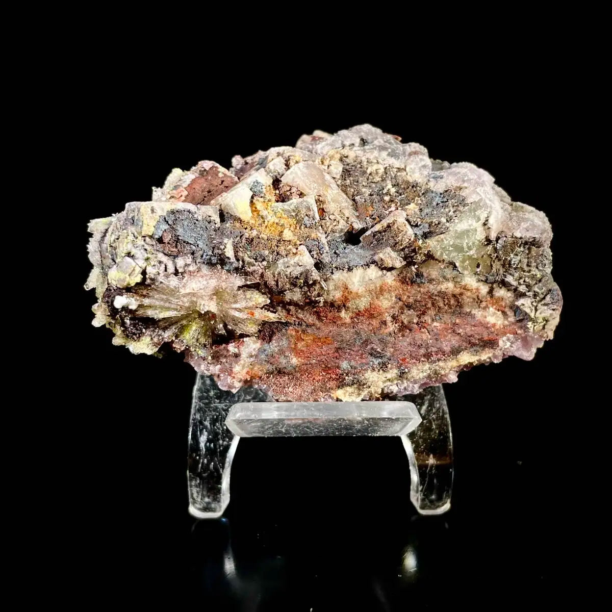 Natural Selenite Flower Crystal from Guizhou, China | Mineral Specimen | 130 g | 7*5.5*2.5 cm