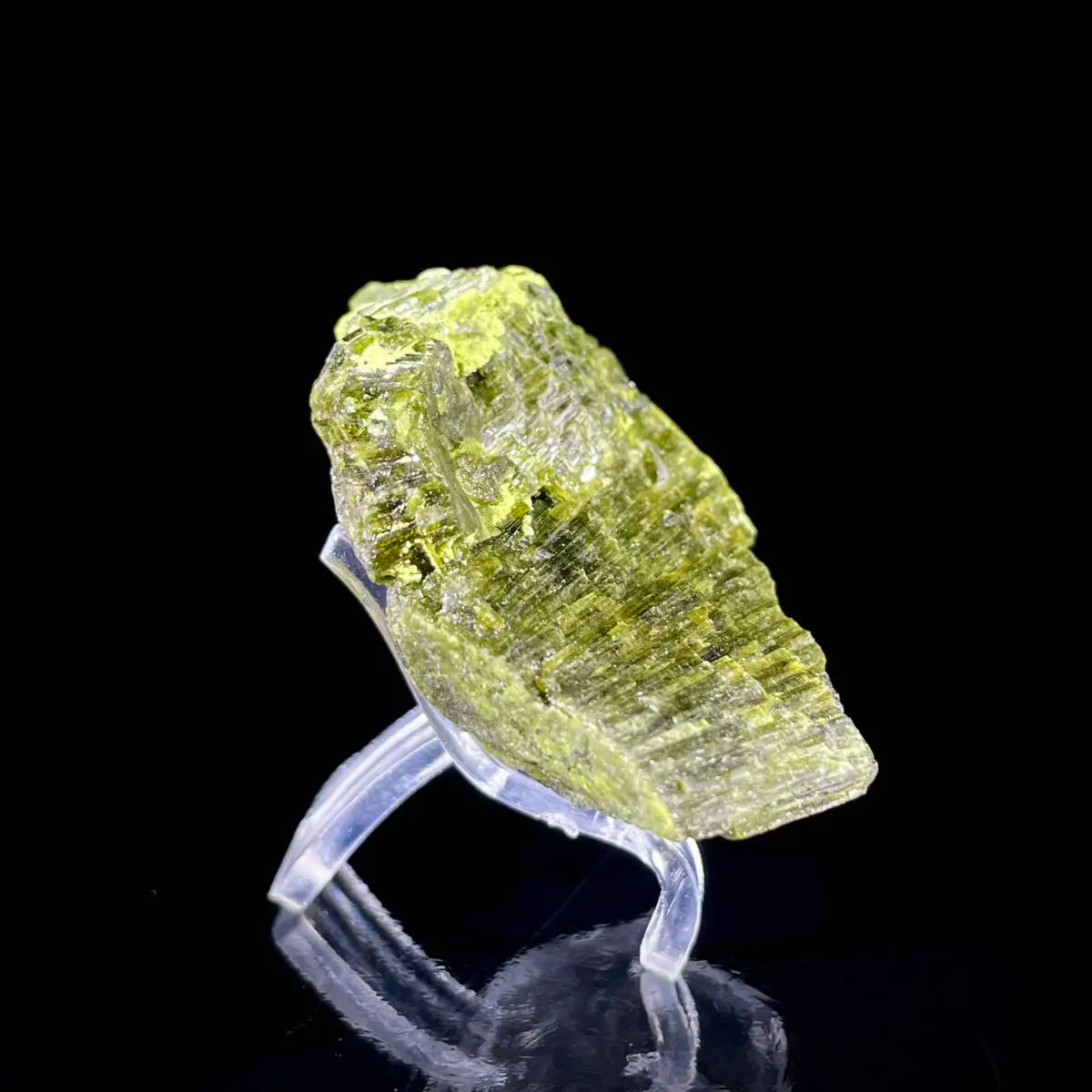 Natural Green Epidote& Tourmaline Specimen |Madagascar | 73 g | 6*4*2.5 cm