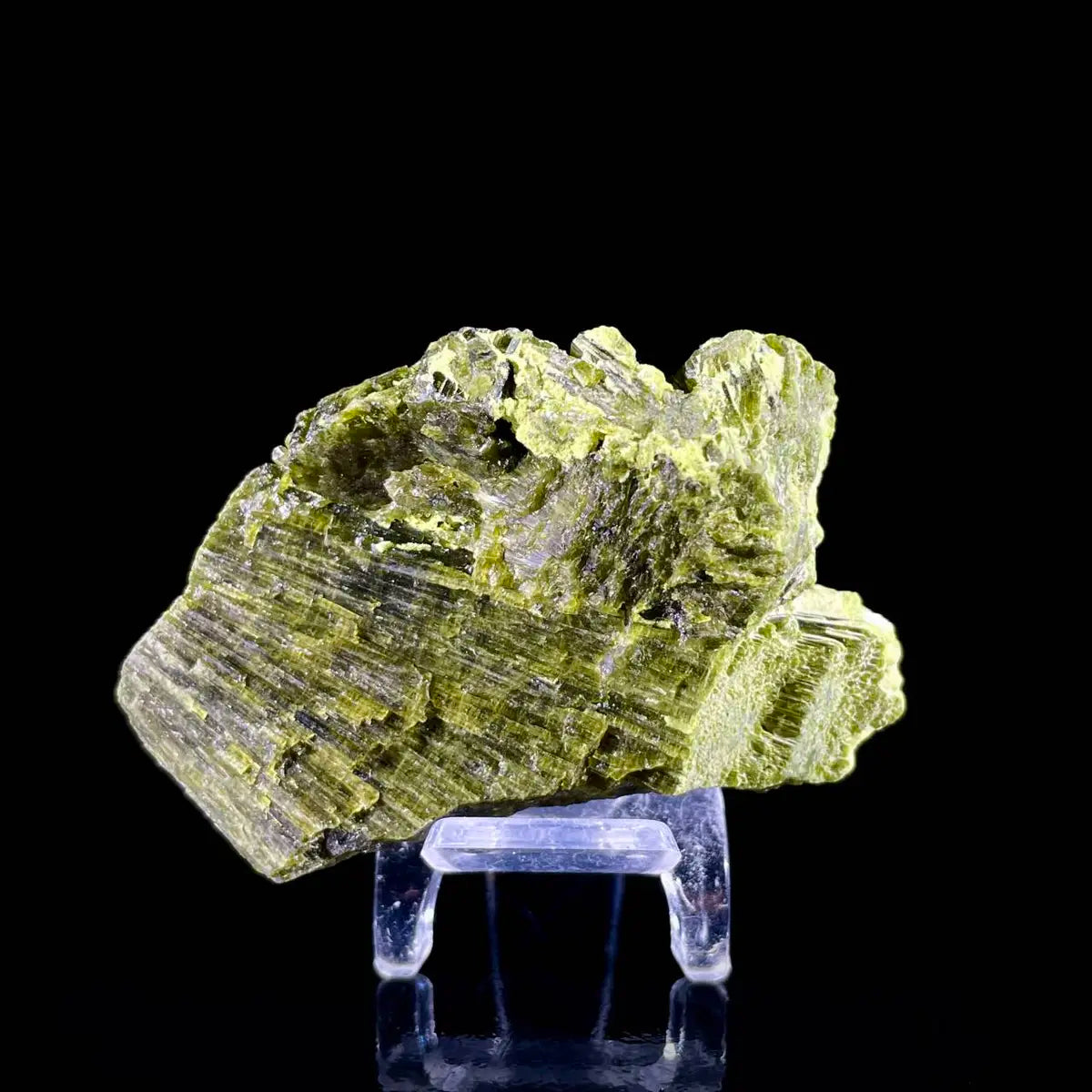 Natural Green Epidote& Tourmaline Specimen |Madagascar | 73 g | 6*4*2.5 cm