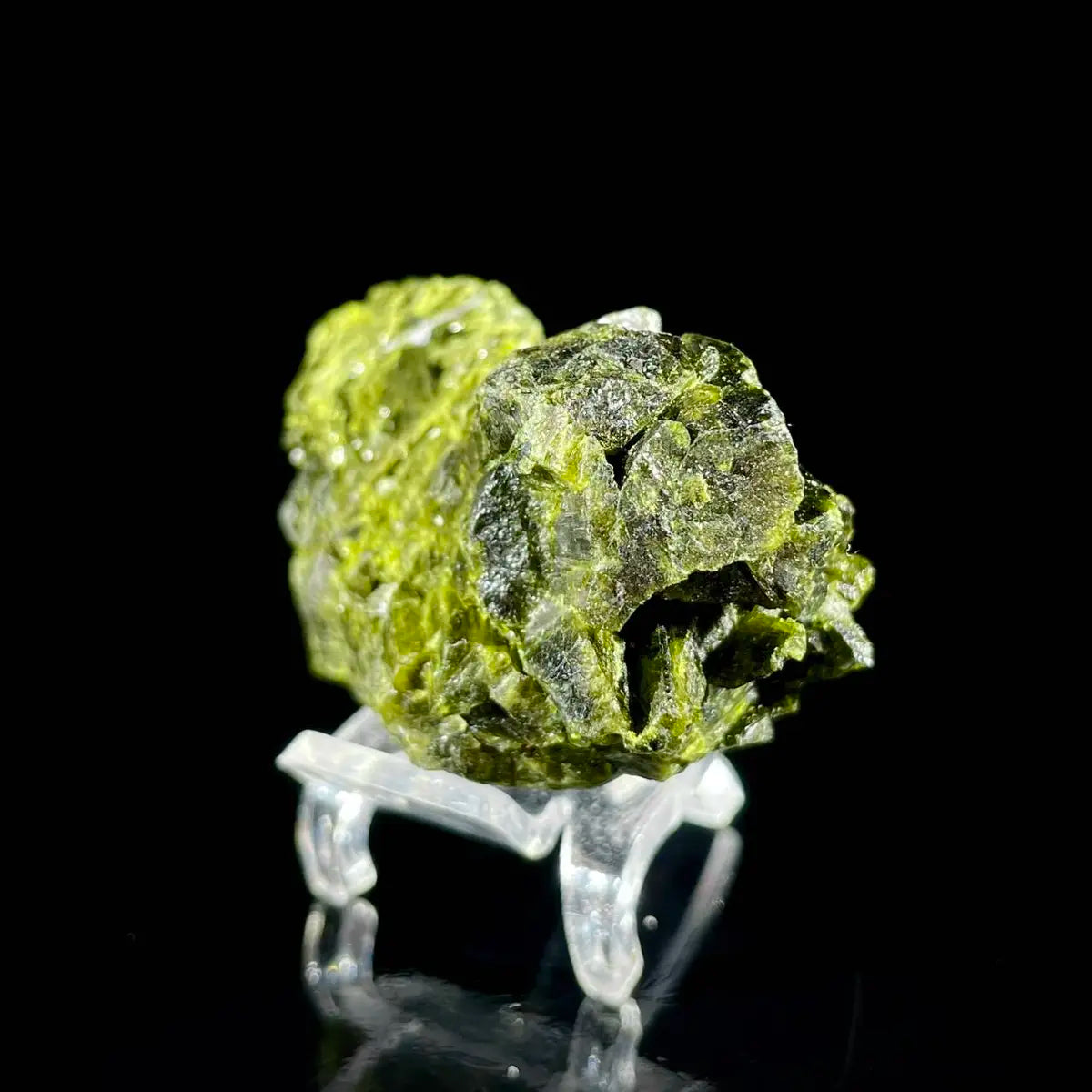 Natural Green Epidote& Tourmaline Specimen |Madagascar | 74 g | 6*3.5*3 cm