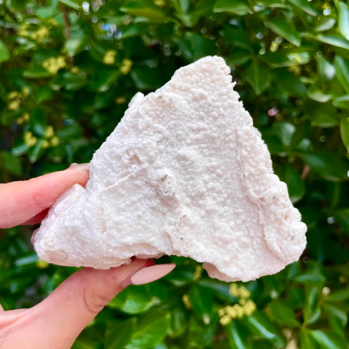 American Light Pink Halite Crystal Cluster | Natural Pink Salt Mineral Specimen from USA | 290 g | 8*11*5 cm