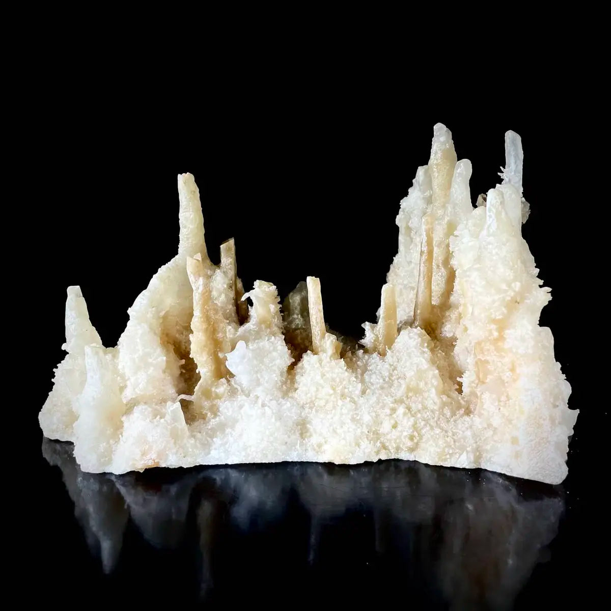 Natural Yunnan Stalactite Calcite Crystal Formation on Matrix | Rare Cave Mineral Specimen | Mineral Collection | 2500 g | 25*13*15 cm
