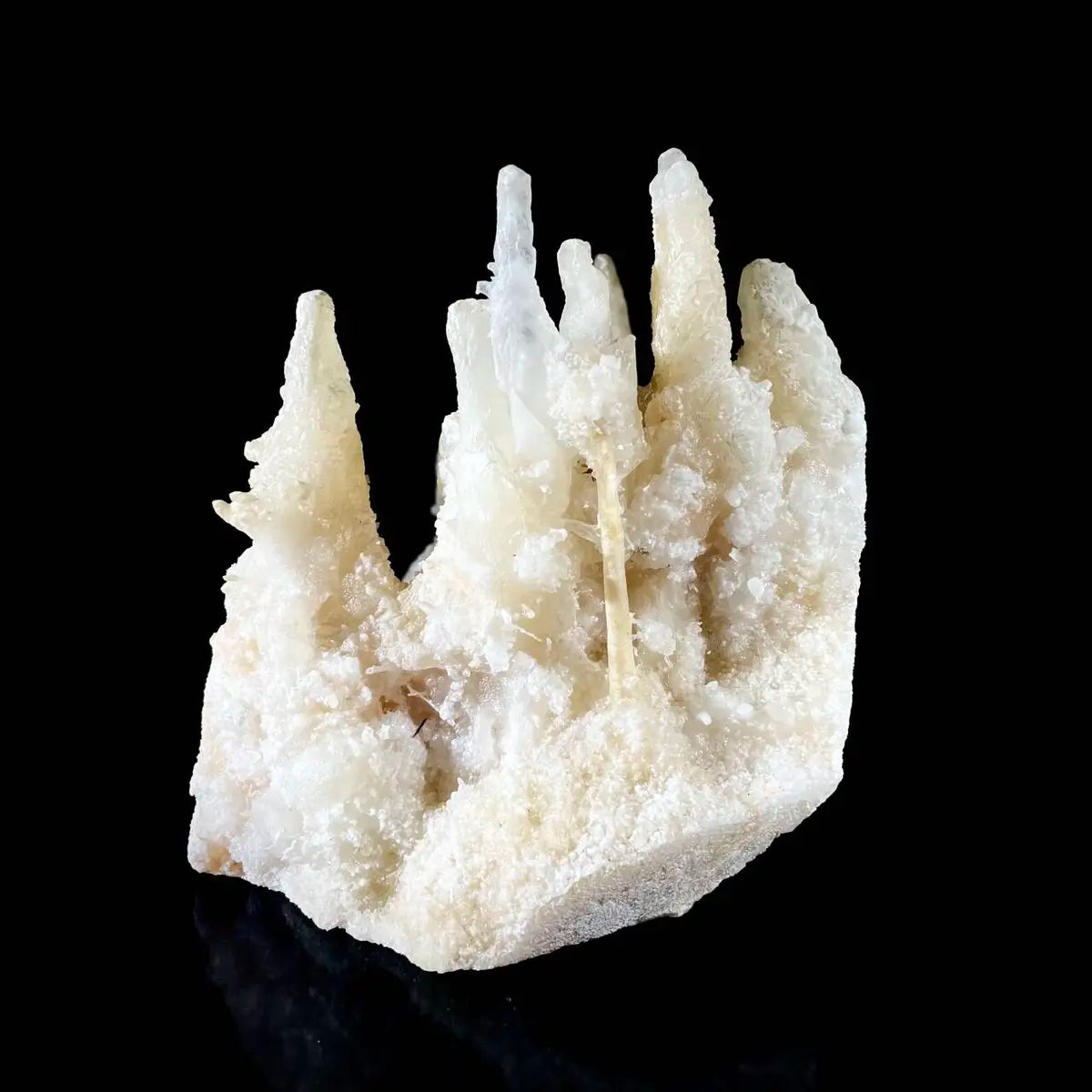 Natural Yunnan Stalactite Calcite Crystal Formation on Matrix | Rare Cave Mineral Specimen | Mineral Collection | 2500 g | 25*13*15 cm